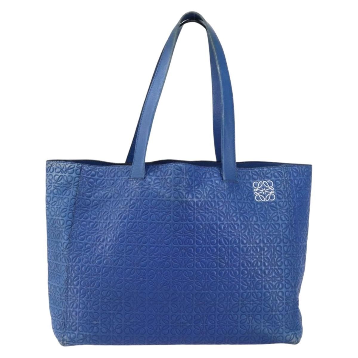 Loewe Loewe Vintage Anagram Tote Leather Size ONE SIZE - 1 Thumbnail