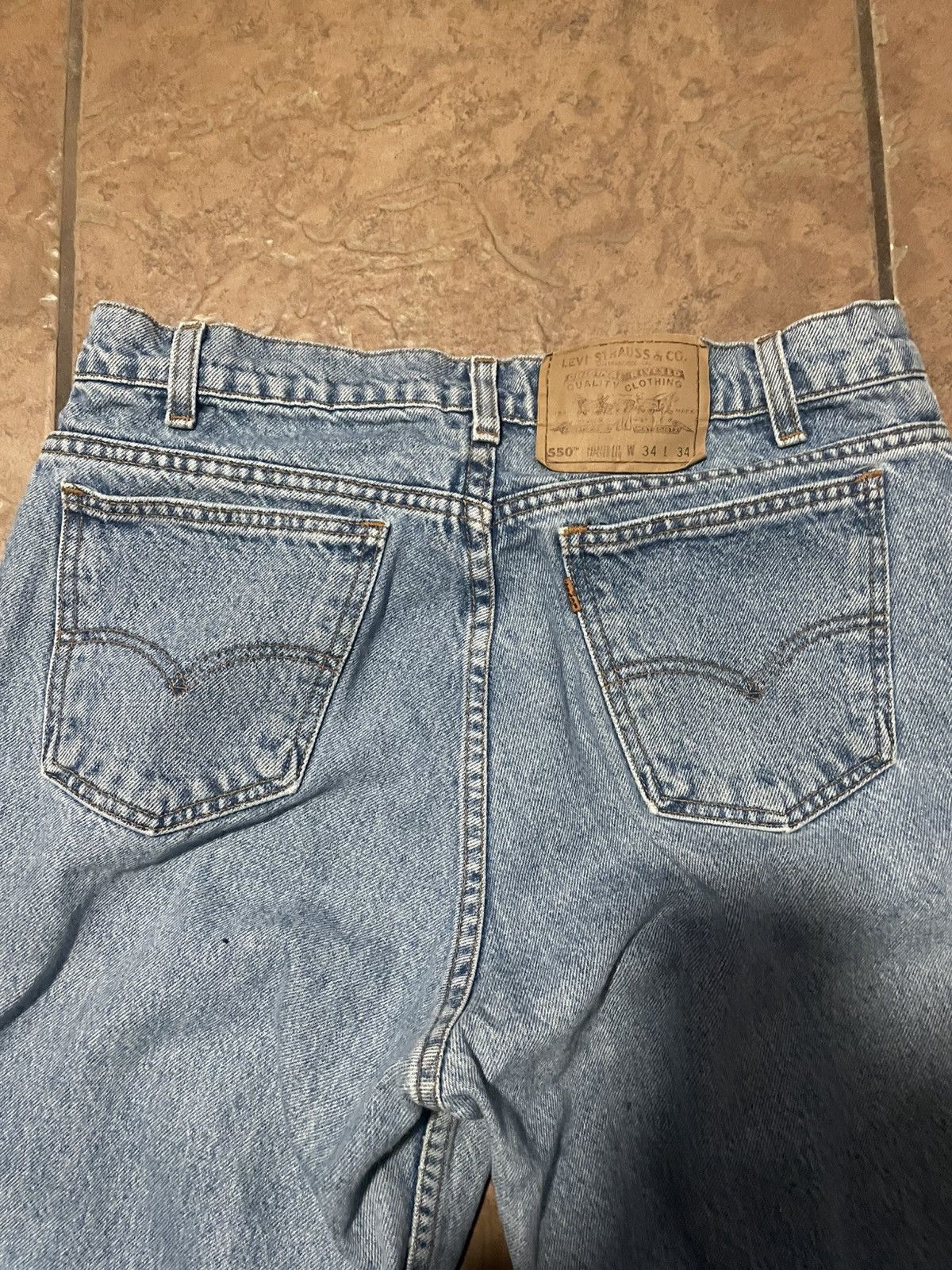 Levi's Vintage Clothing Levis Orange tab 550 Size US 34 / EU 50 - 4 Thumbnail