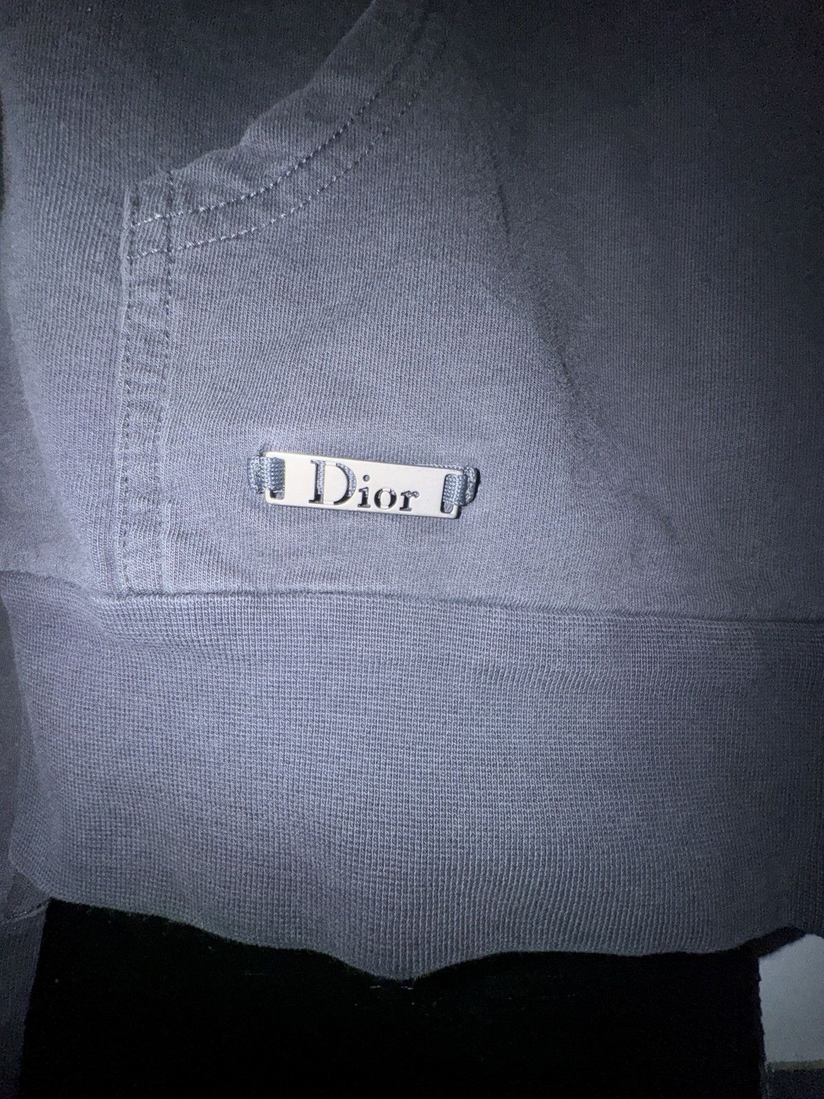 Dior 🩶Dior homme dark grey zip-up Size US M / EU 48-50 / 2 - 5 Thumbnail