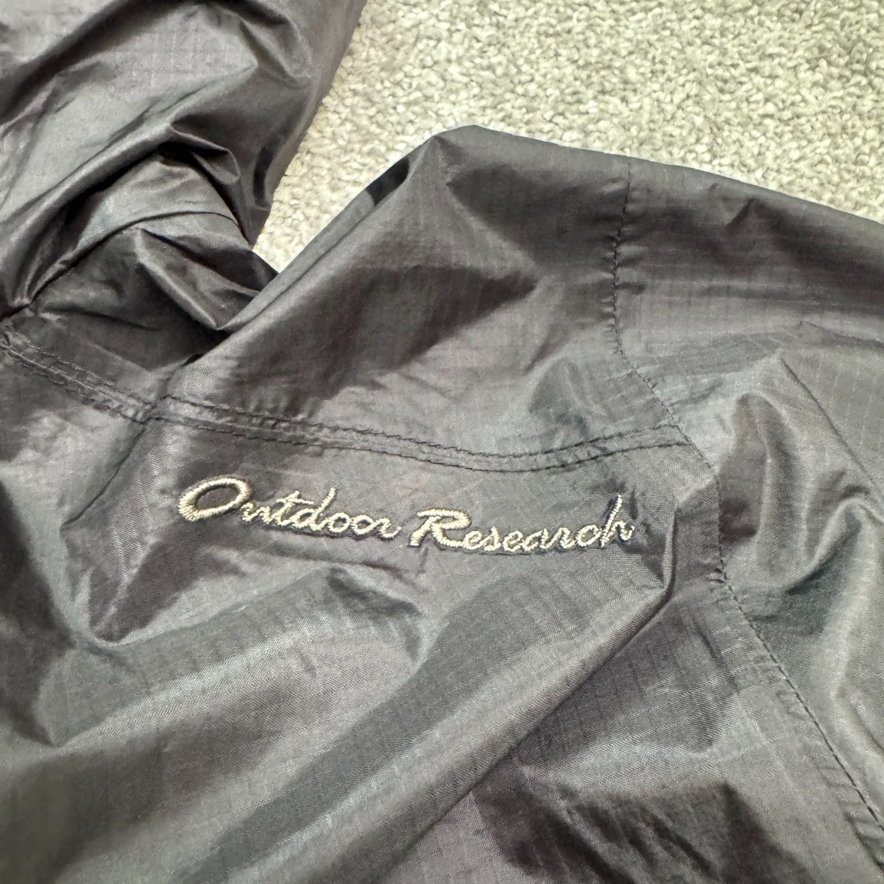 Outdoor Research Outdoor Research Helium Ramber Pertex Shield Windbreaker Jacket Women Small Gray Size S / US 4 / IT 40 - 4 Thumbnail