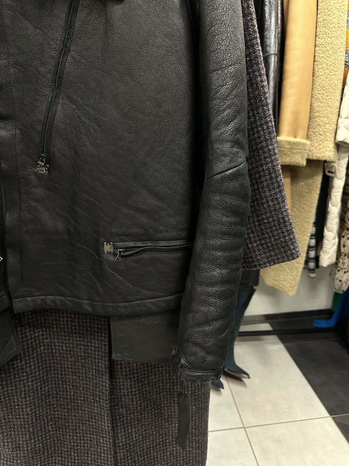 BNWT! Isaac Sellam Experience Lamb Leather Ambilavant Jacket