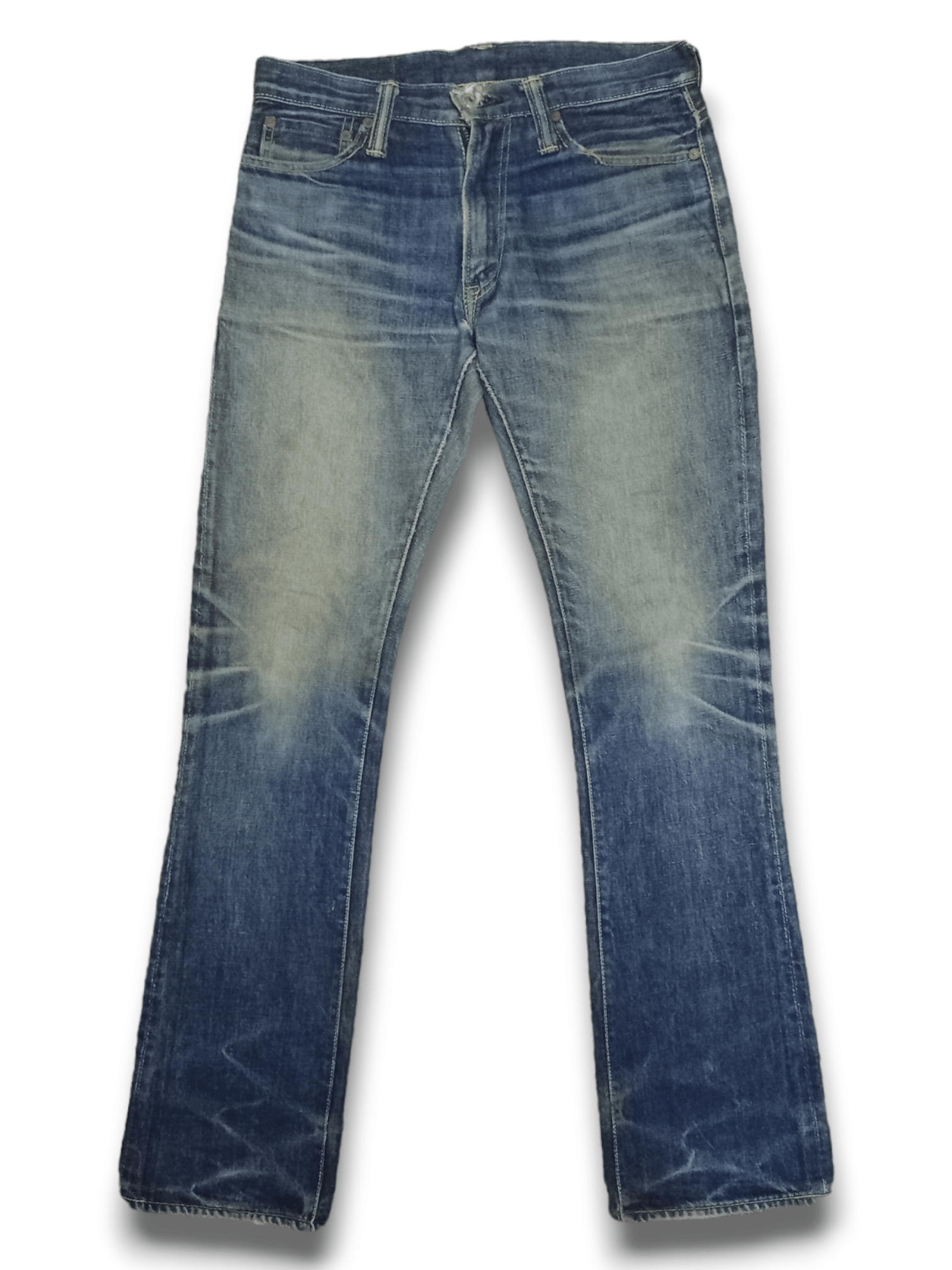 Skull Jeans by an Alchemist Vintage Japanese Skull Jeans By Analchemist Bootcut Jeans Size US 30 / EU 46 - 1 Thumbnail