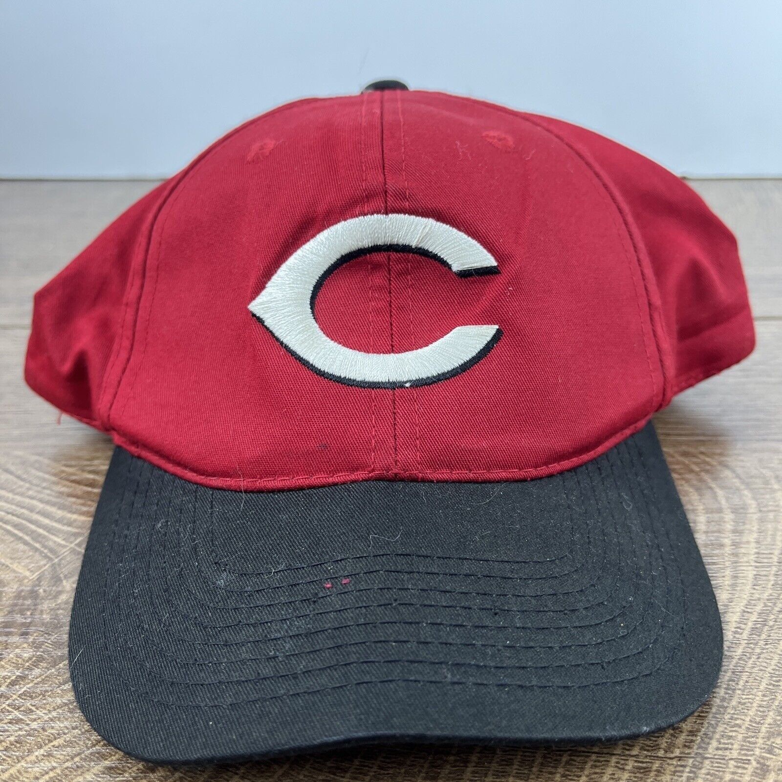 Other Cincinnati Reds Snapback Hat Red Hat Adjustable Adult Size H Size ONE SIZE - 2 Thumbnail