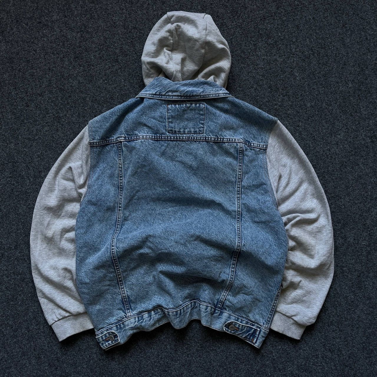 Primark Vtg Western Denim Jacket With Hood Size XL Primark 00s USA Size US XL / EU 56 / 4 - 6 Thumbnail