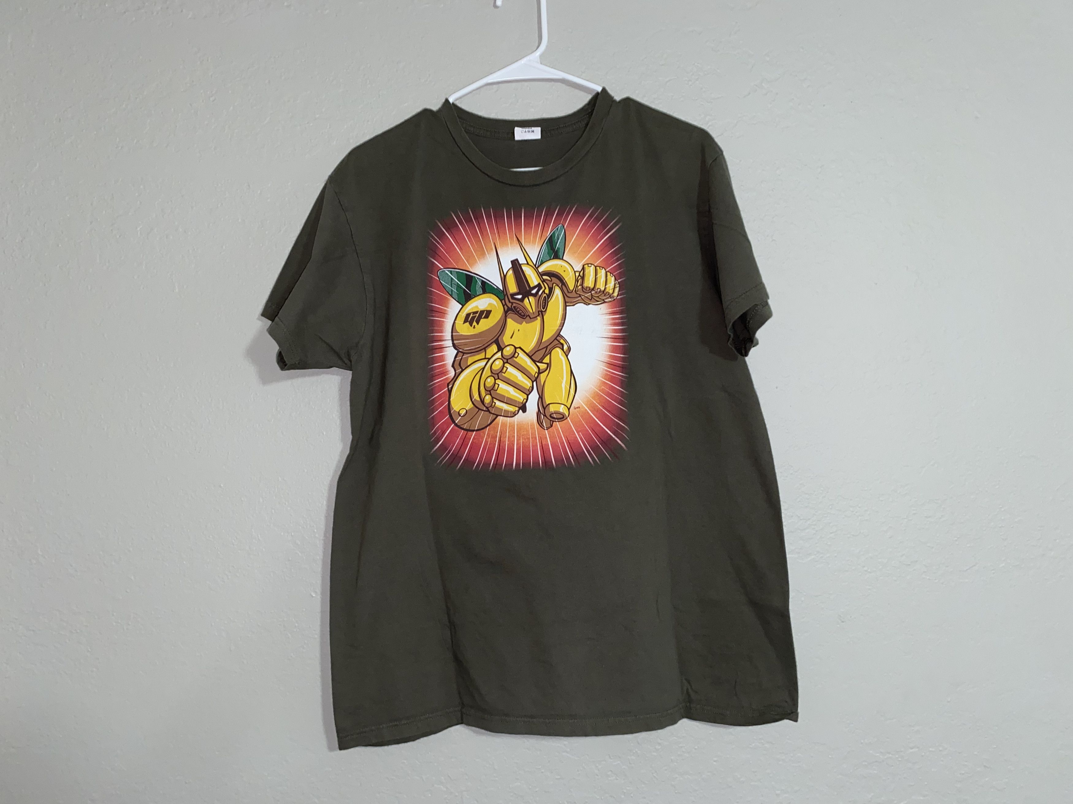 Hanes Robot Tee shirt Giant Peach Record Shop store California huf Size US M / EU 48-50 / 2 - 1 Thumbnail