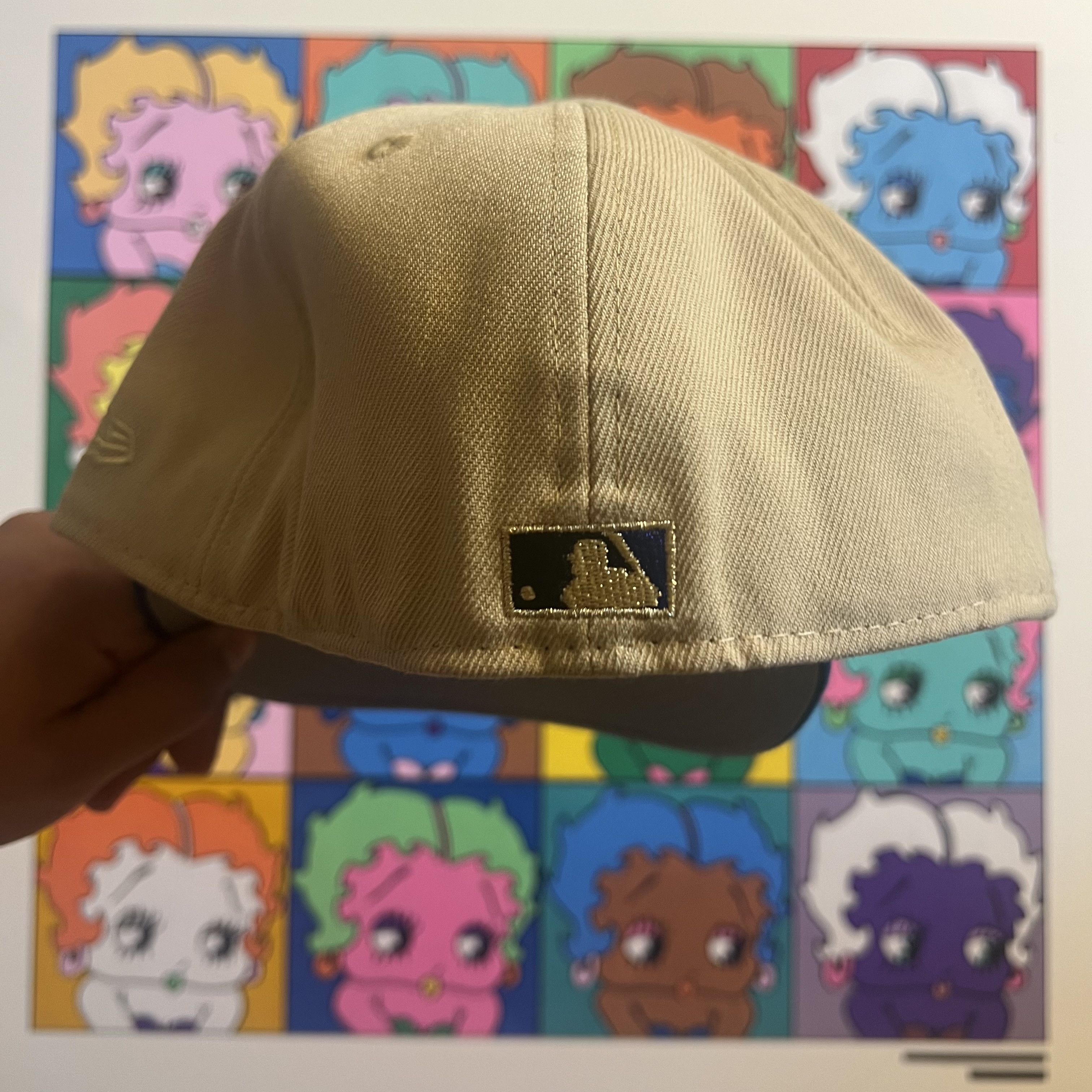New Era 7 3/8 New era Los angeles Fitted Two Tone Size ONE SIZE - 4 Thumbnail
