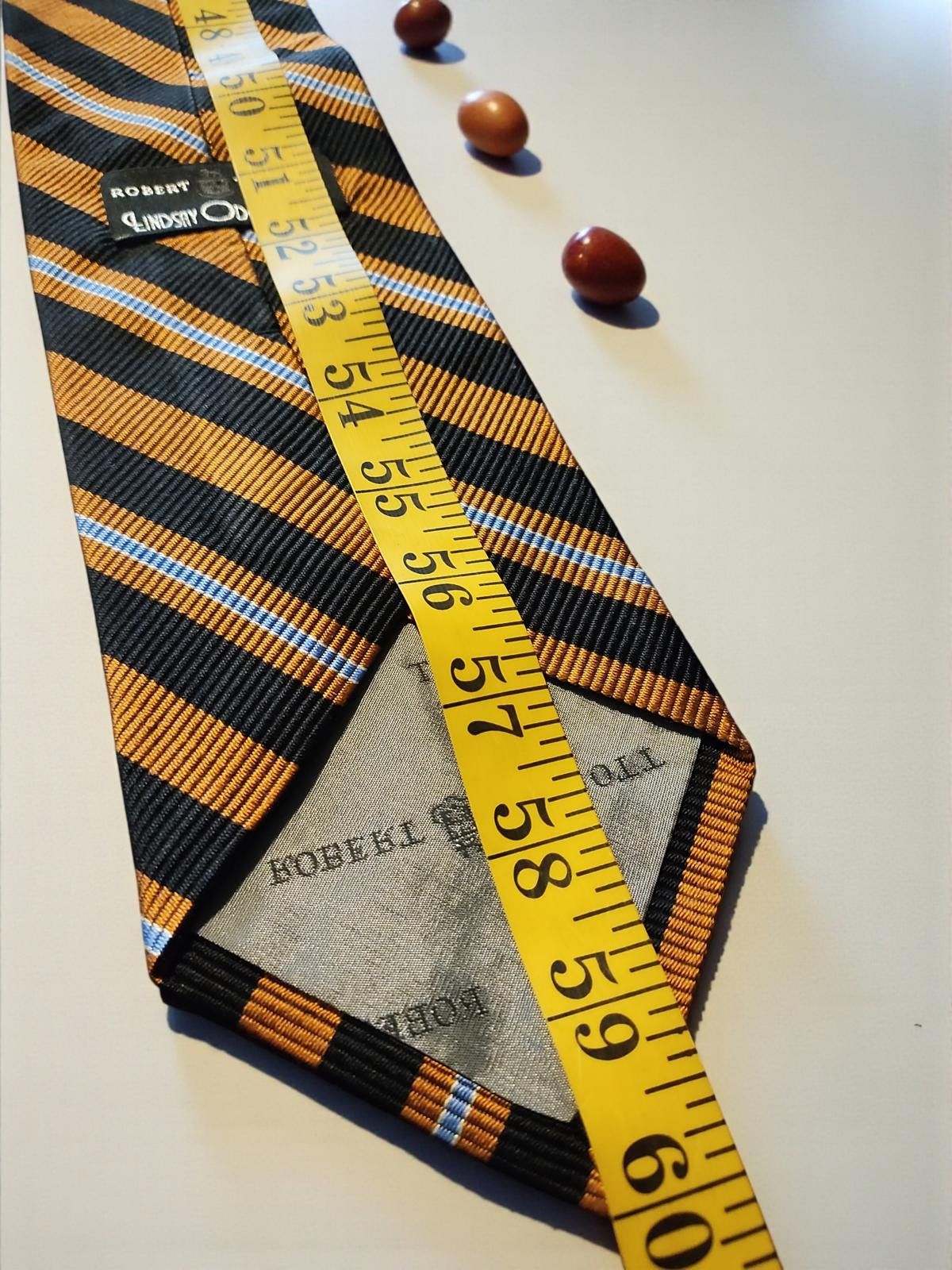 Robert Talbott Robert Talbott Finest Silk Men's Tie - Striped Pattern Size ONE SIZE - 4 Thumbnail