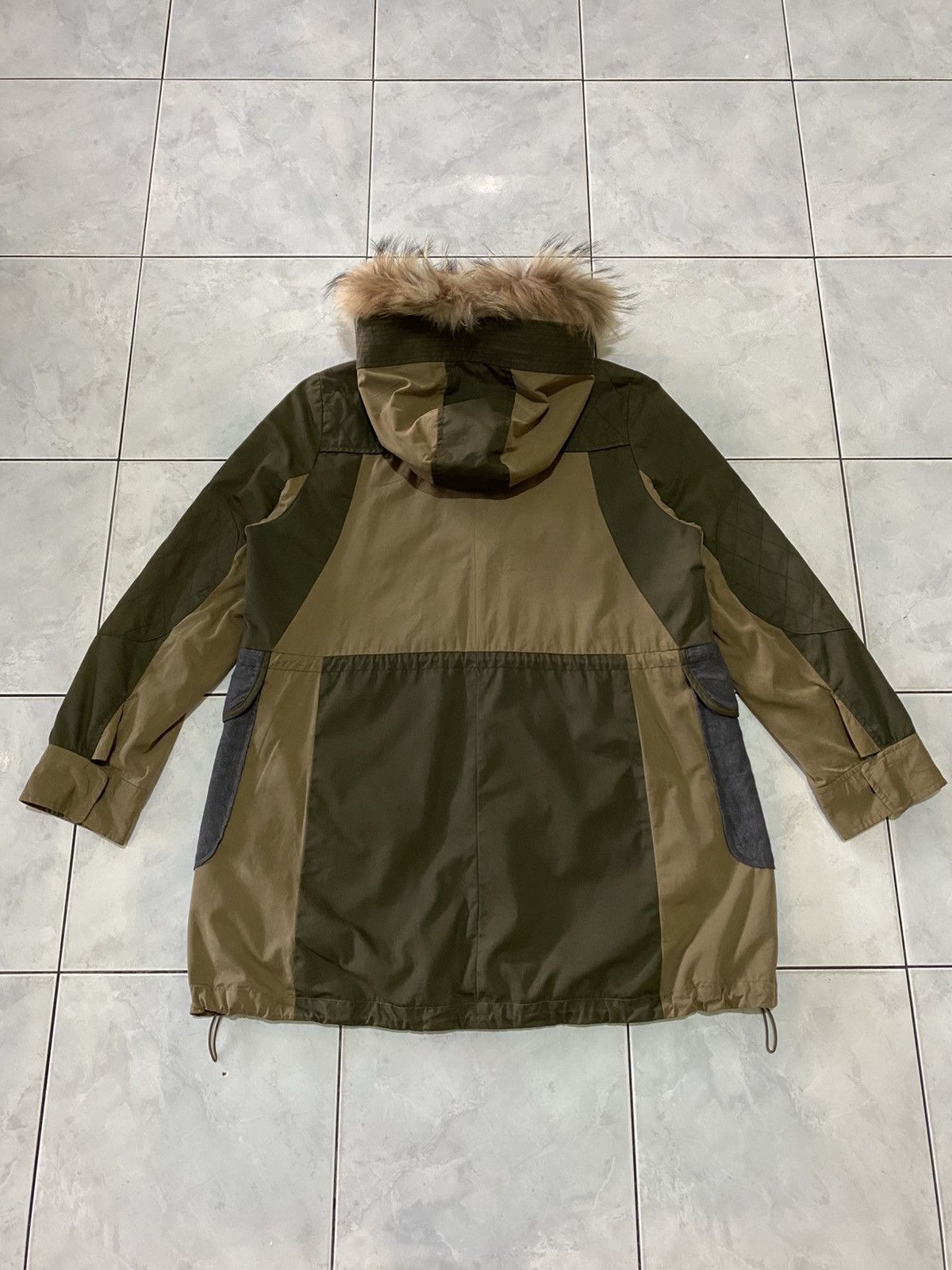 Japanese Brand Fur Us N Them Utility Hooded Colorblock Outdoor Military Size US XL / EU 56 / 4 - 2 Thumbnail