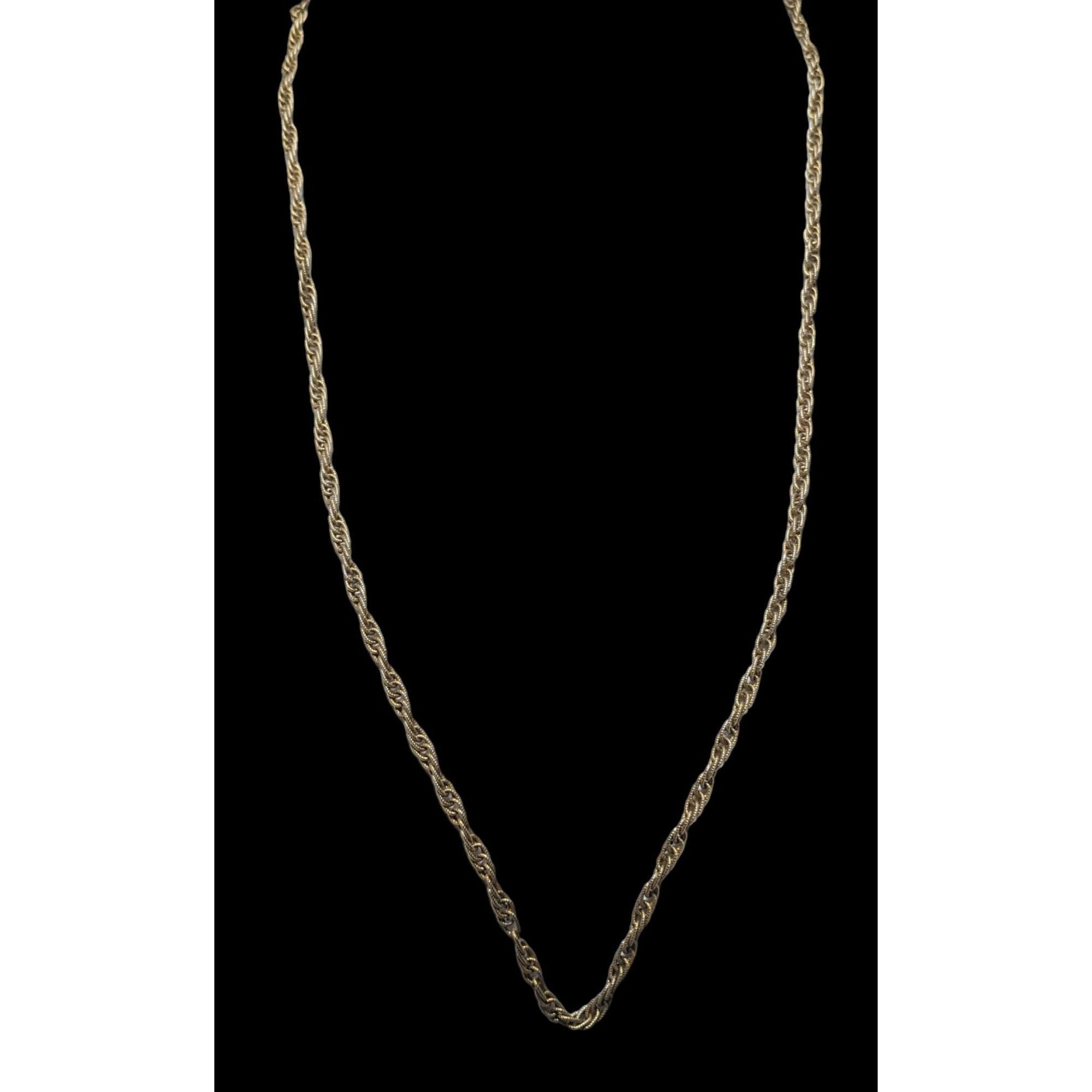 Other Simple Gold Rope Chain Necklace Size ONE SIZE - 3 Thumbnail