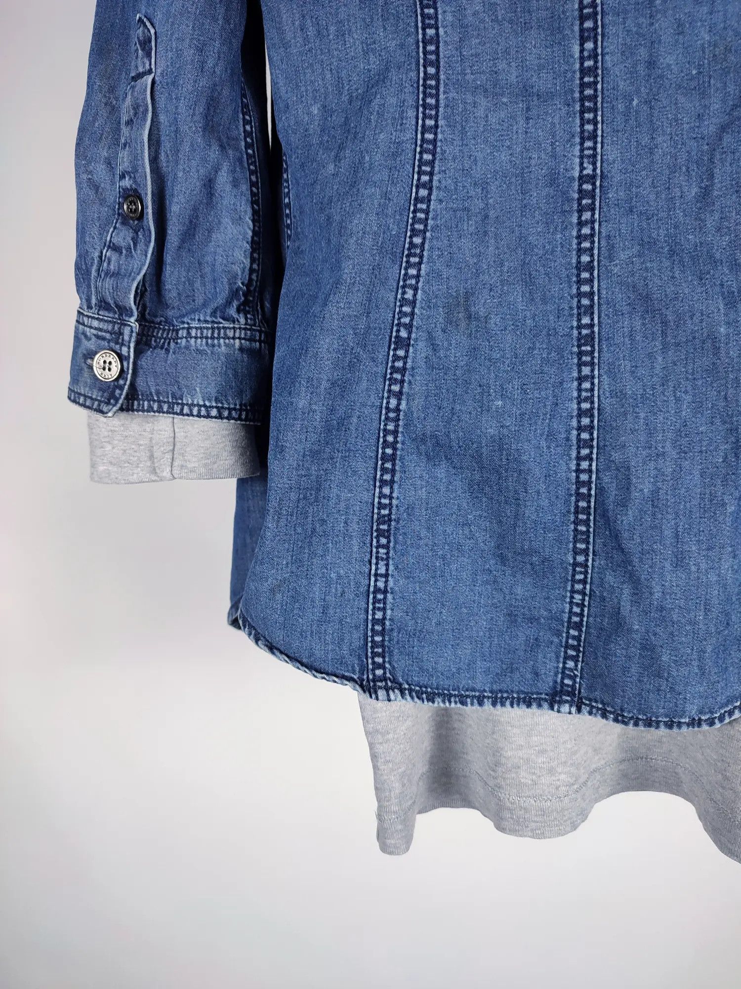 Burberry Burberry Brit denim Button Shirt + dress Size XS / US 0-2 / IT 36-38 - 13 Thumbnail