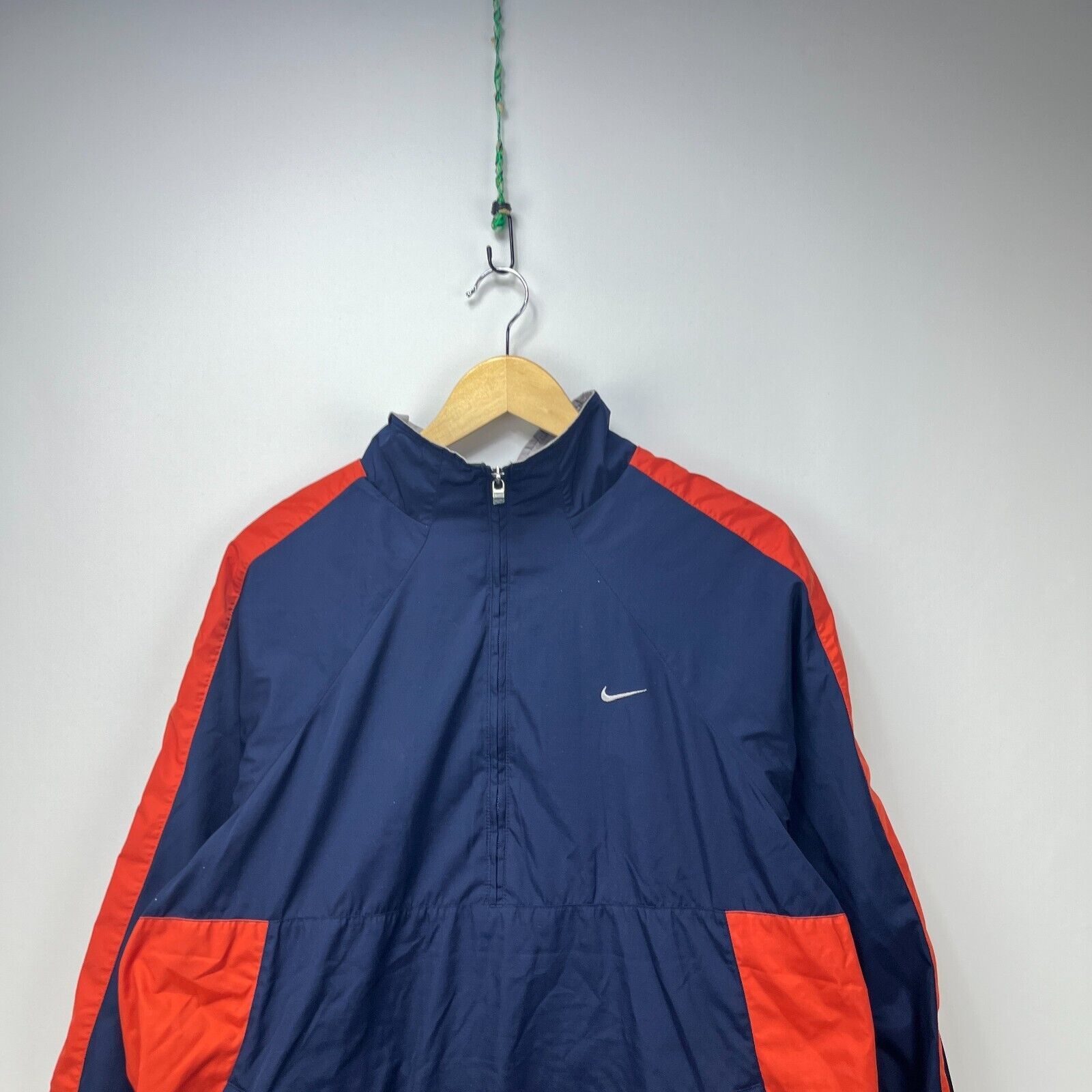 Nike × Vintage Vintage Y2K Nike Track Windbreaker Jacket Large Size US L / EU 52-54 / 3 - 2 Thumbnail