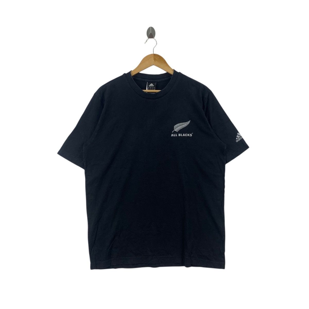 Adidas ADIDAS x ALL BLACKS New Zealand Rugby Team Tee Shirt Top Size US M / EU 48-50 / 2 - 3 Thumbnail