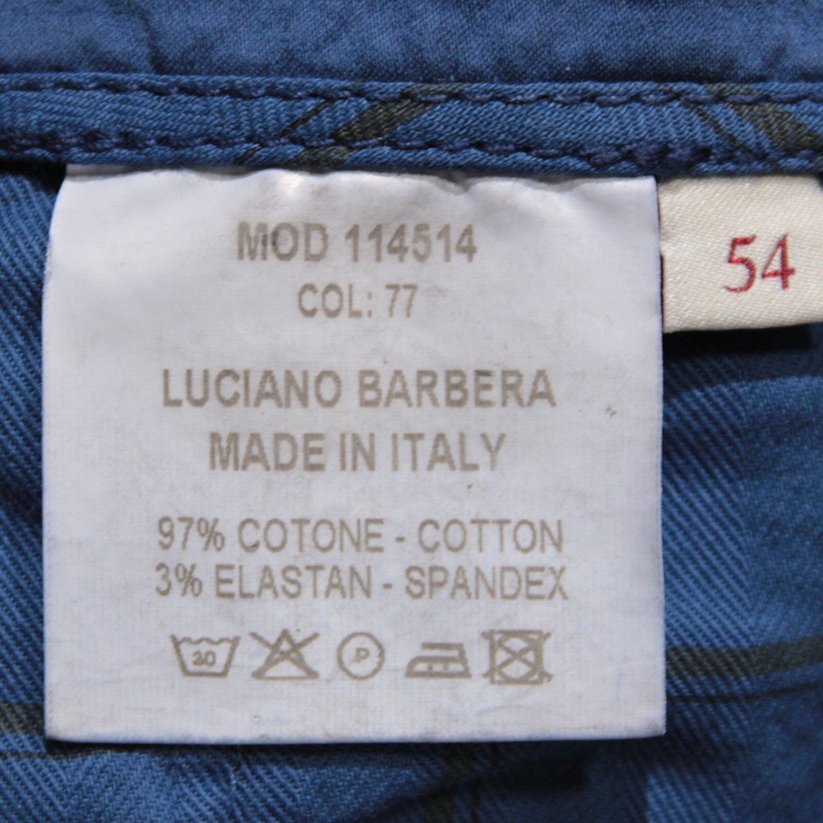 Luciano Barbera Luciano Barbera New with tags Chino Size 38 US In Blue Size US 38 / EU 54 - 6 Thumbnail