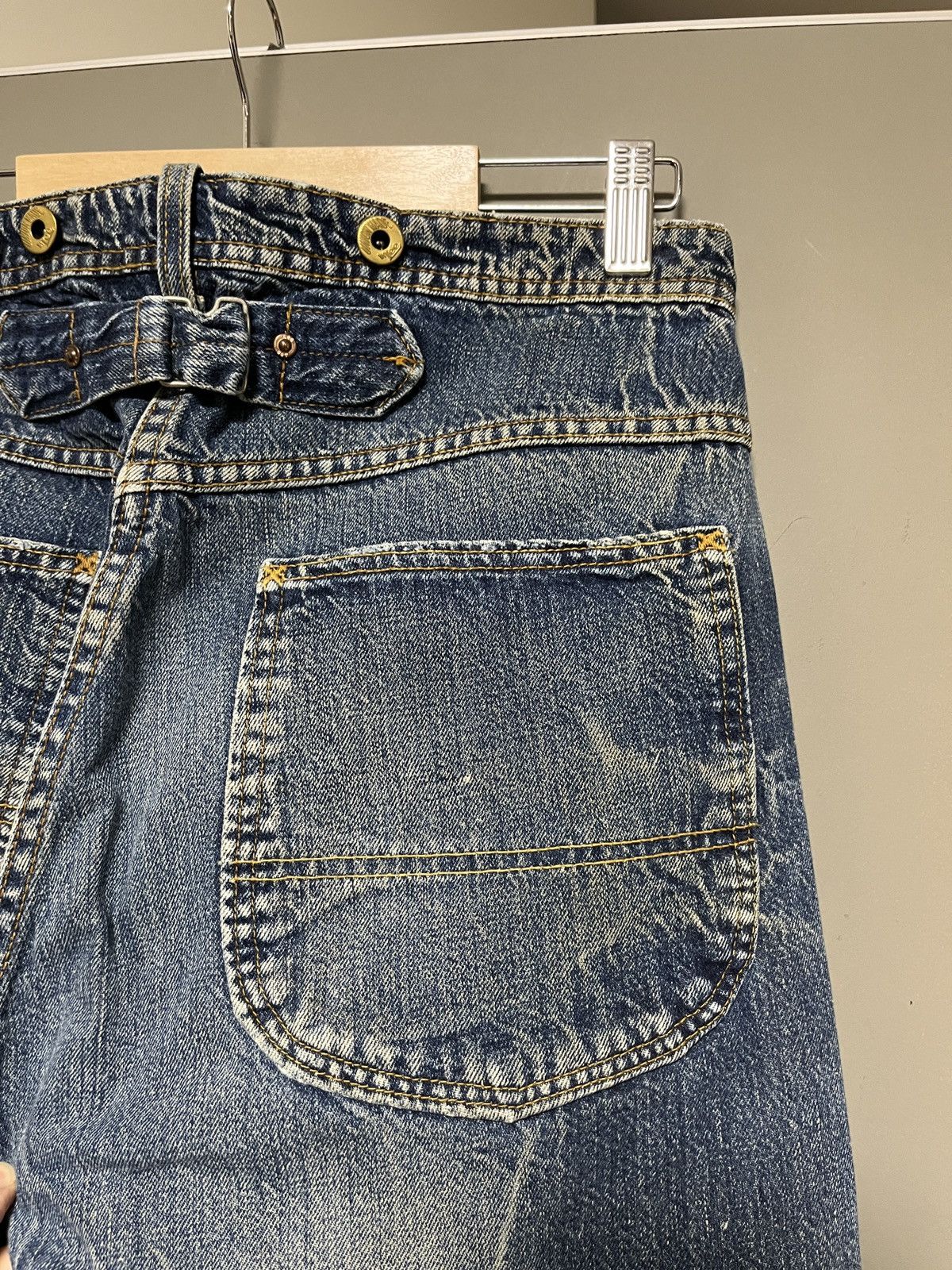 Lee Lee 101 131 Cowboy 30’s Repro Buckle Back Sanforized Jeans Size US 28 / EU 44 - 14 Thumbnail