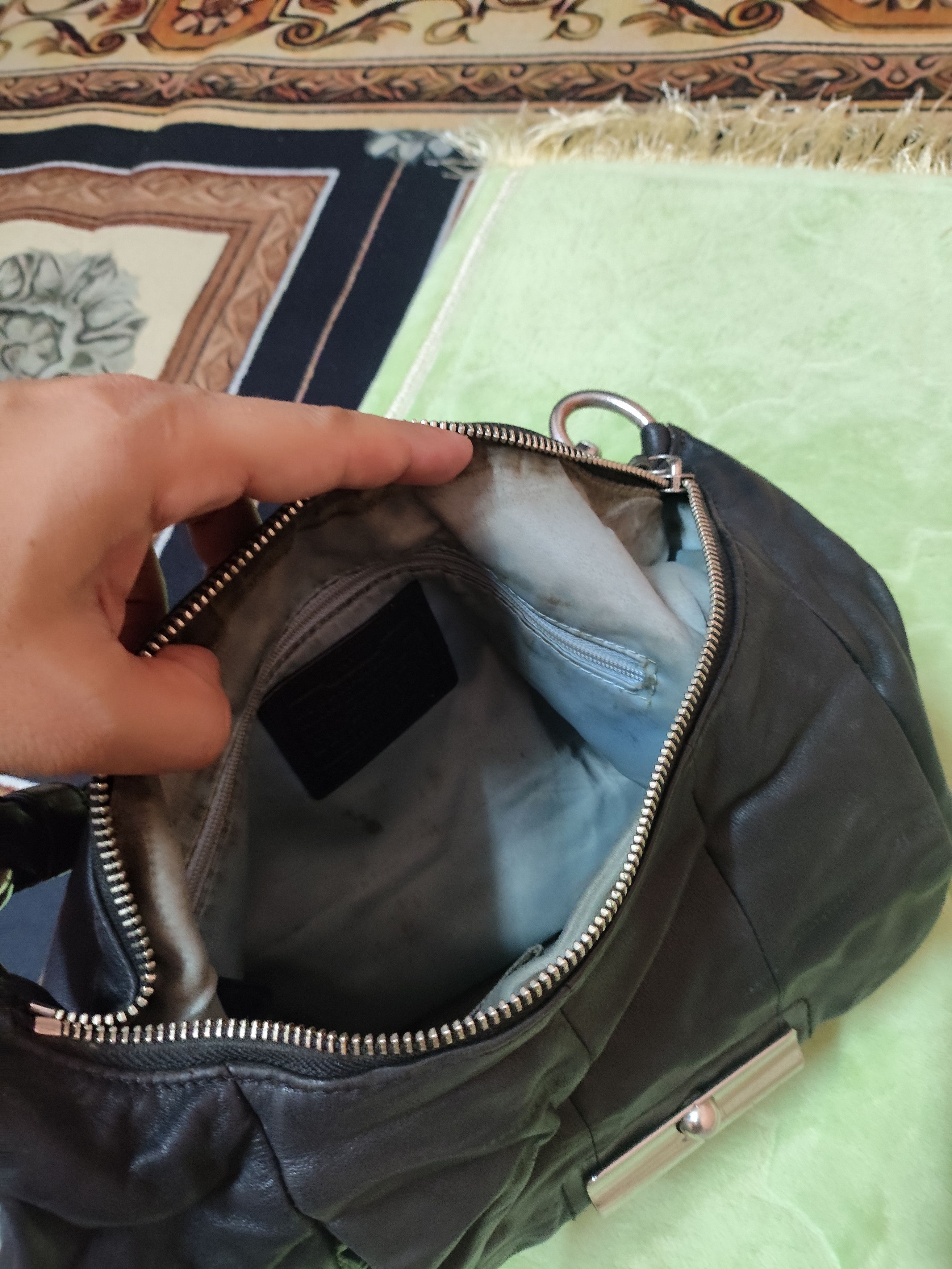 Coach × Leather × Vintage Vintage Leather Coach Hobo bag (Nice black leather) Size ONE SIZE - 11 Thumbnail
