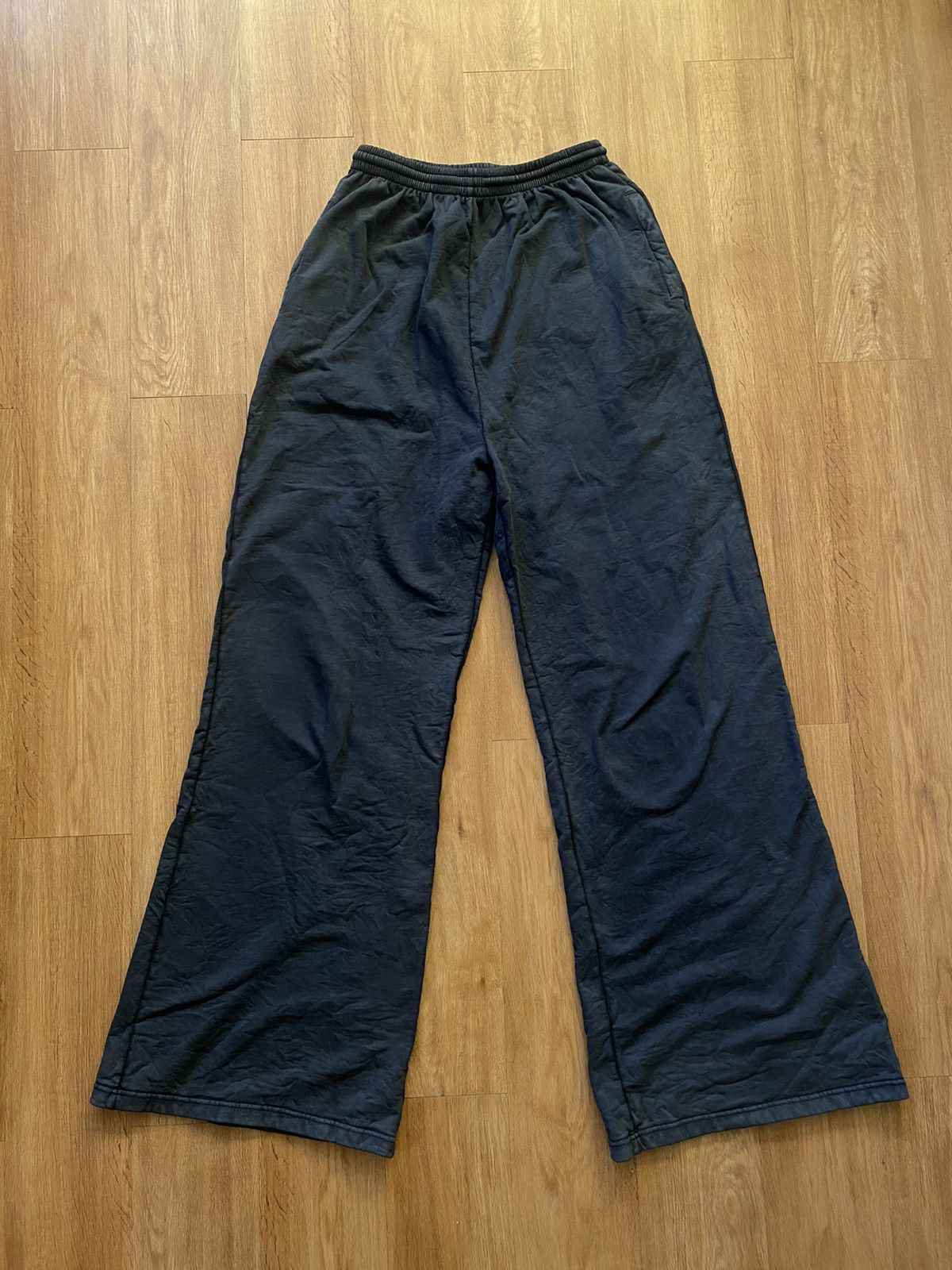 image of Balenciaga Baggy Pants in Black, Men's (Size 30)