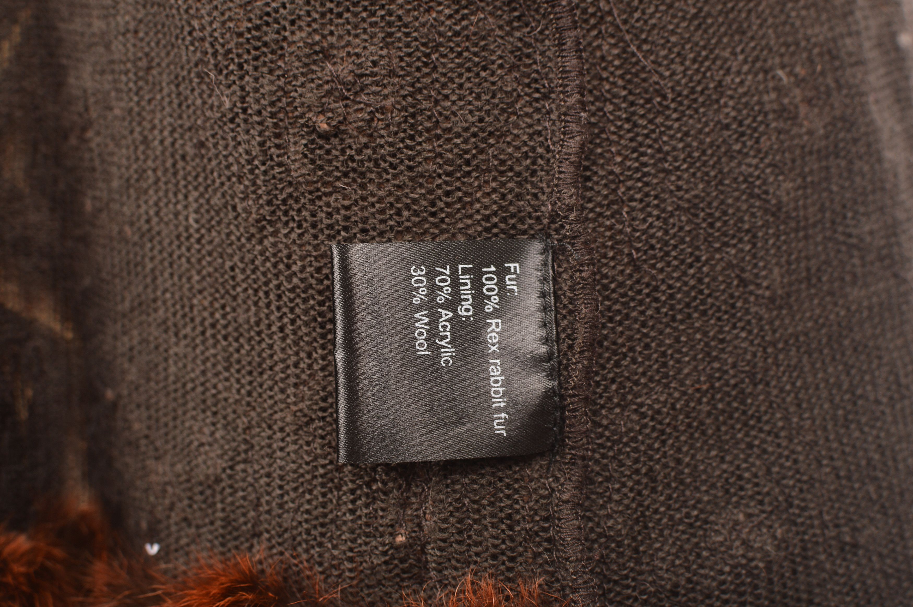 Vintage K-Yen Rabbit Fur Jacket Size L / US 10 / IT 46 - 5 Thumbnail
