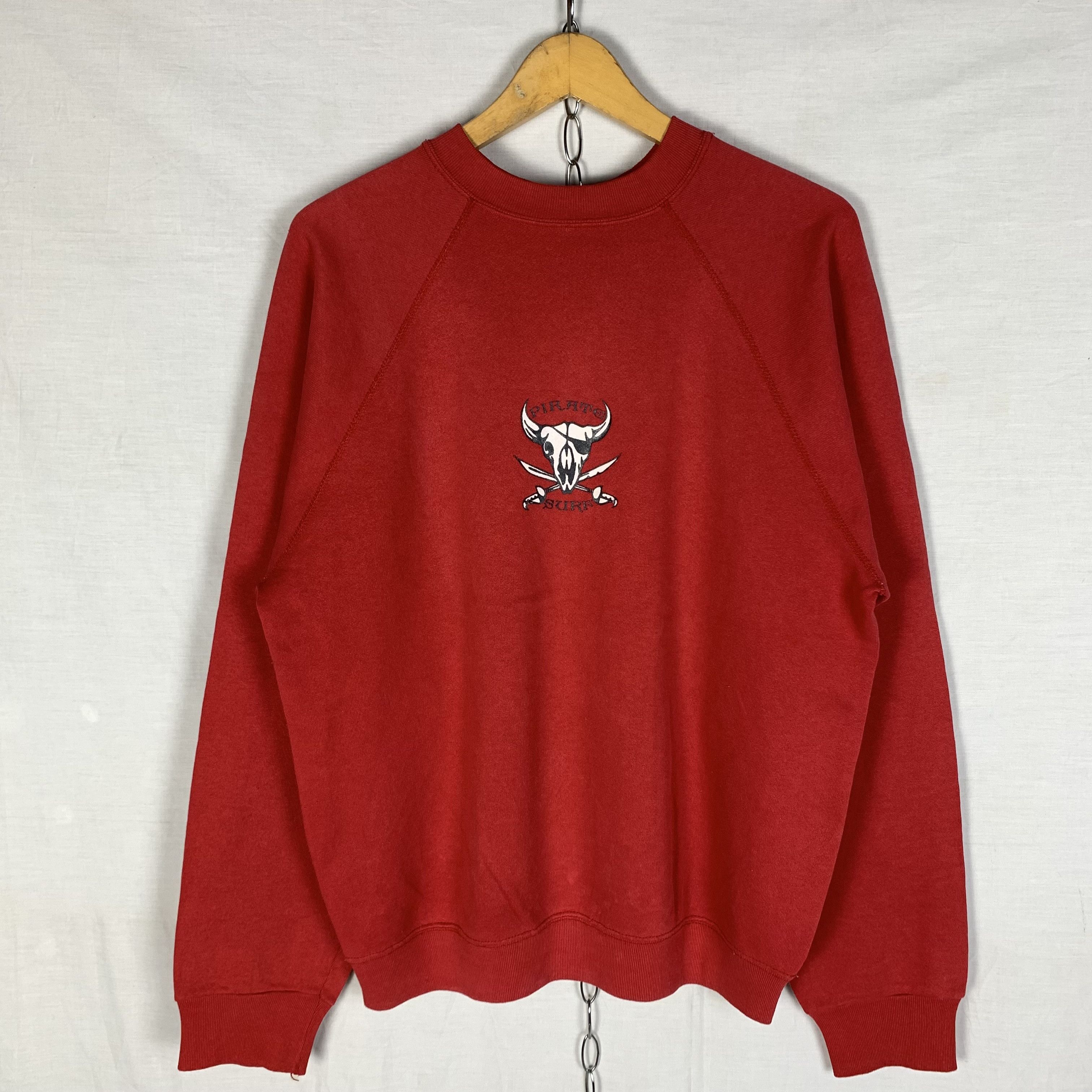 Vintage Vintage Pirate Surf Sweatshirt Crewneck Size US M / EU 48-50 / 2 - 3 Thumbnail