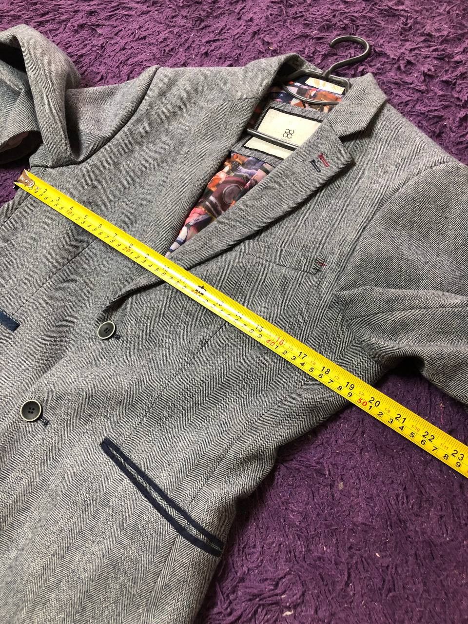 Vintage Luxury House Of Cavani Streetwear Blazer Size 46R - 9 Thumbnail
