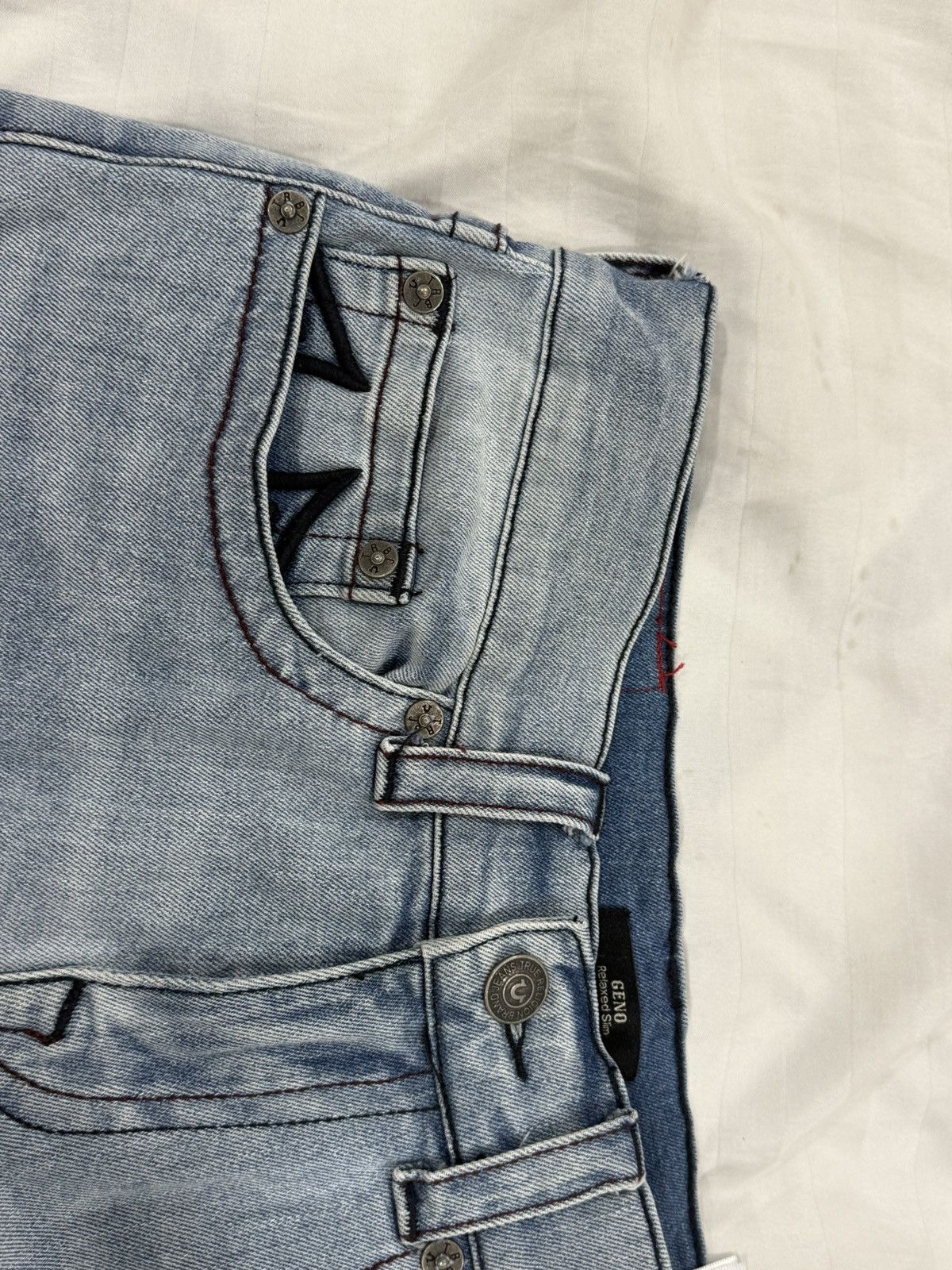 True Religion Blue Mens True Religion GENO denim Size US 30 / EU 46 - 6 Thumbnail