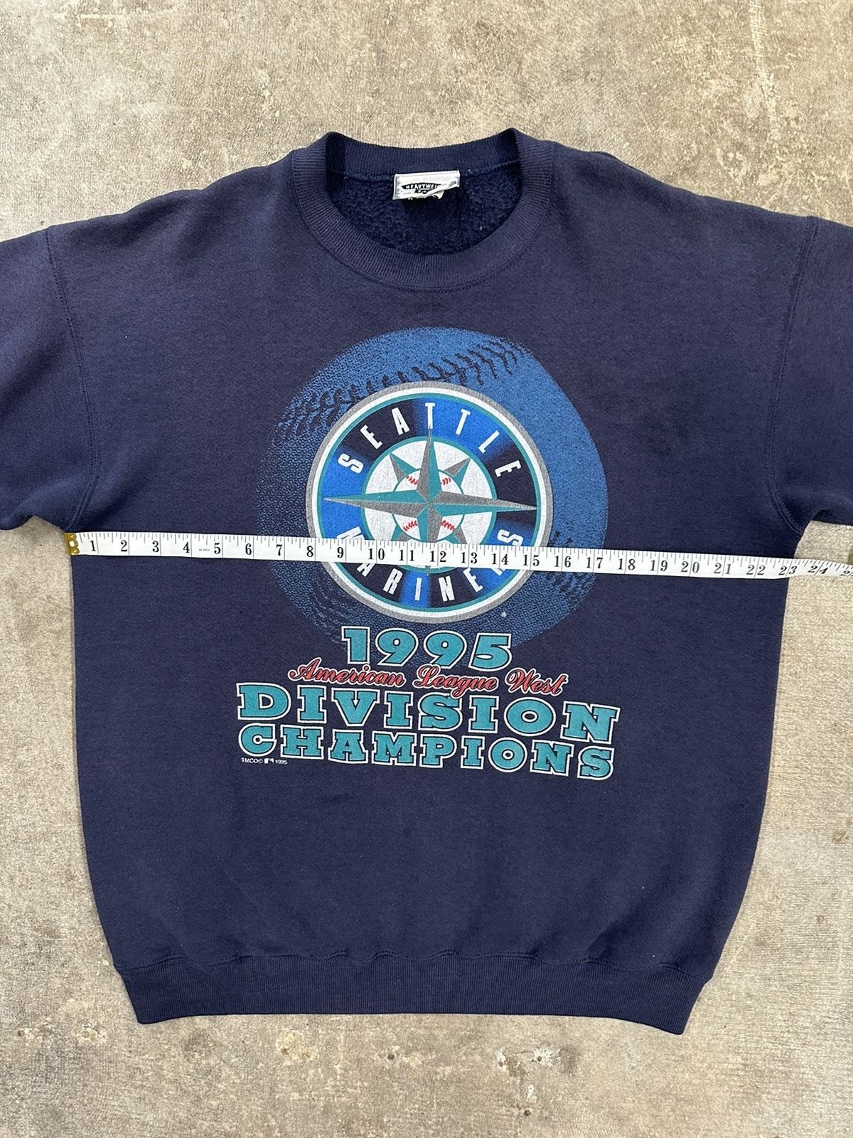Lee Vintage 90s Lee Seattle Mariners Division Champs Sweatshirt Size US XL / EU 56 / 4 - 15 Thumbnail