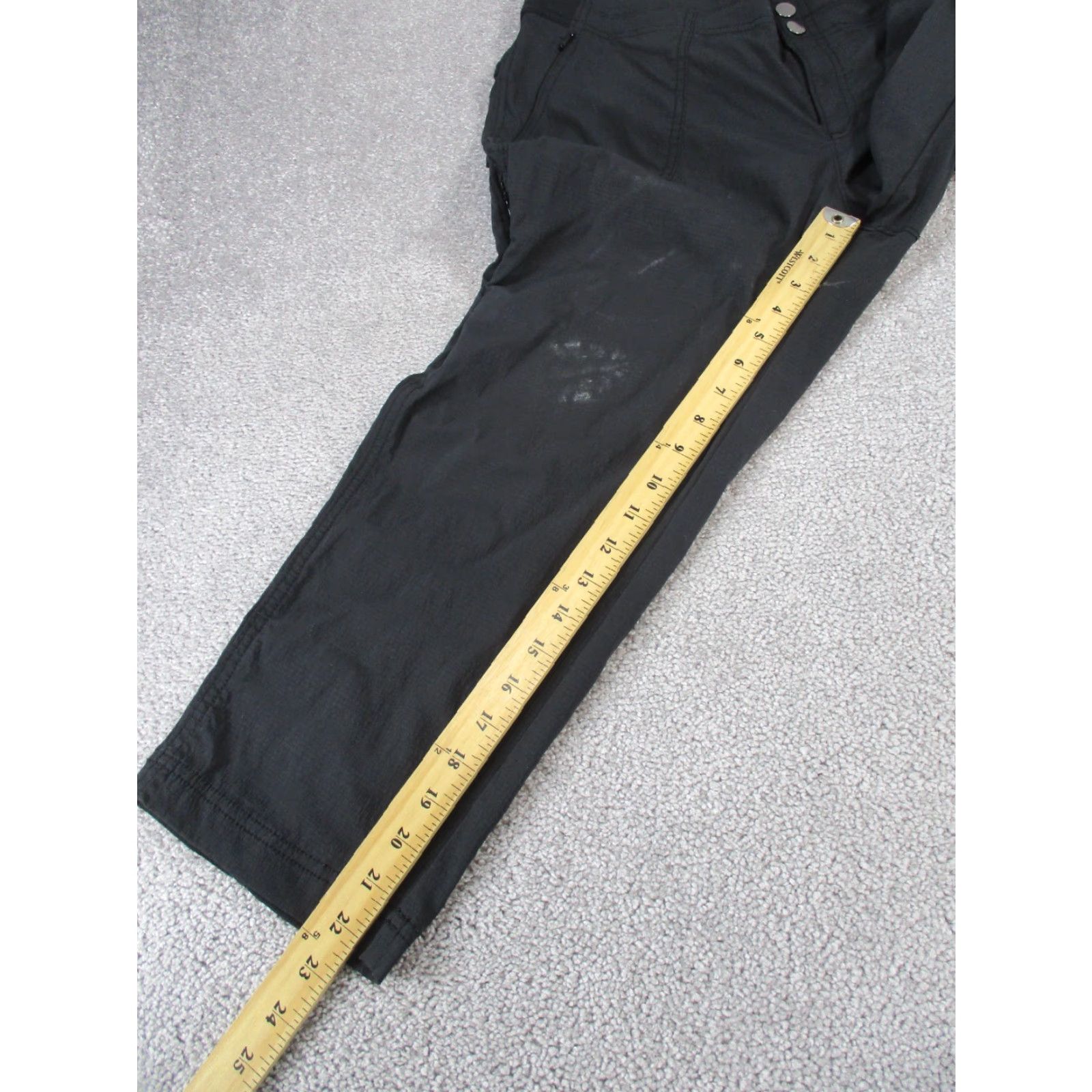 Athleta Athleta Pants Womens 14 Trekkie Capri Black Trail Hiking Capri Activewear 14 Black Womens Size 36" / US 14 / IT 50 - 7 Thumbnail