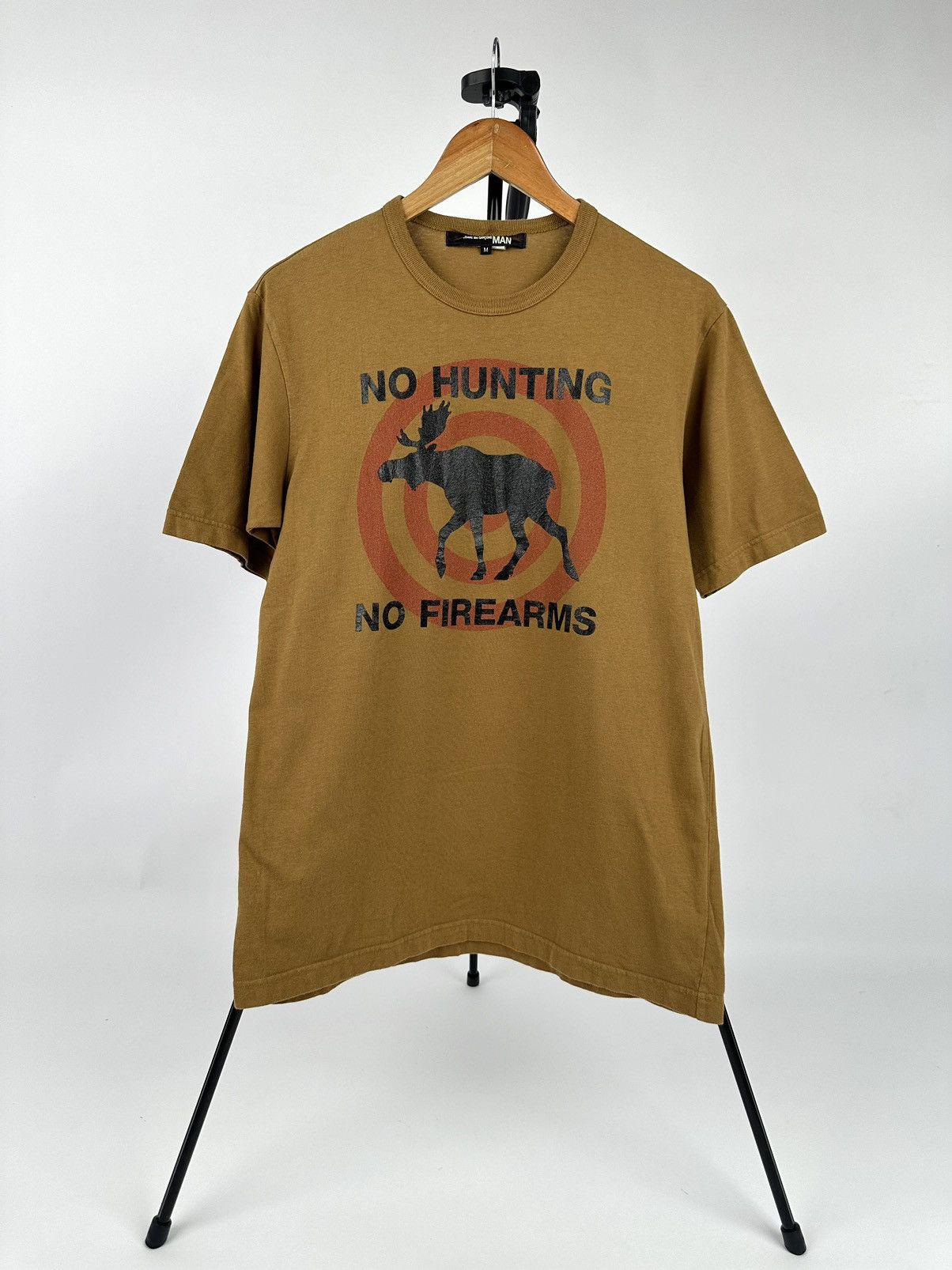 トップス 09aw Junya Watanabe Man no hunting tee Comme des Garcons × Junya Watanabe AW09 “No Hunting No Fire