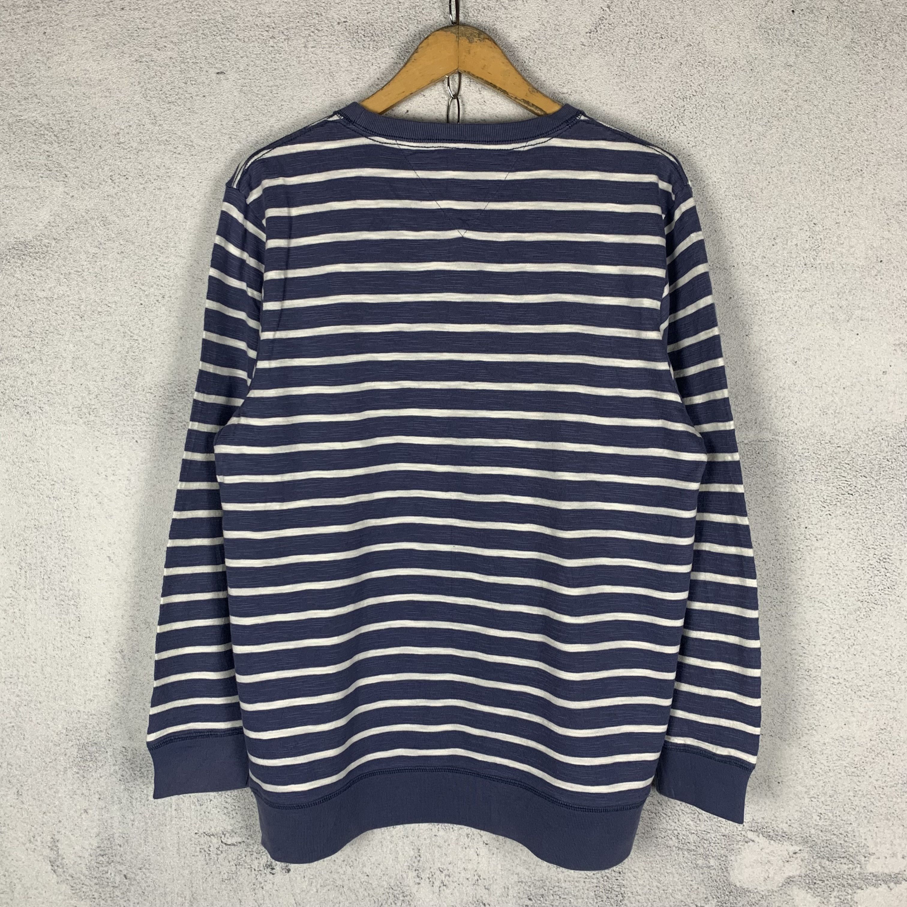 Tommy Hilfiger Tommy Hilfiger Striped Vintage Fit Sweatshirt Crewneck Size US L / EU 52-54 / 3 - 2 Thumbnail
