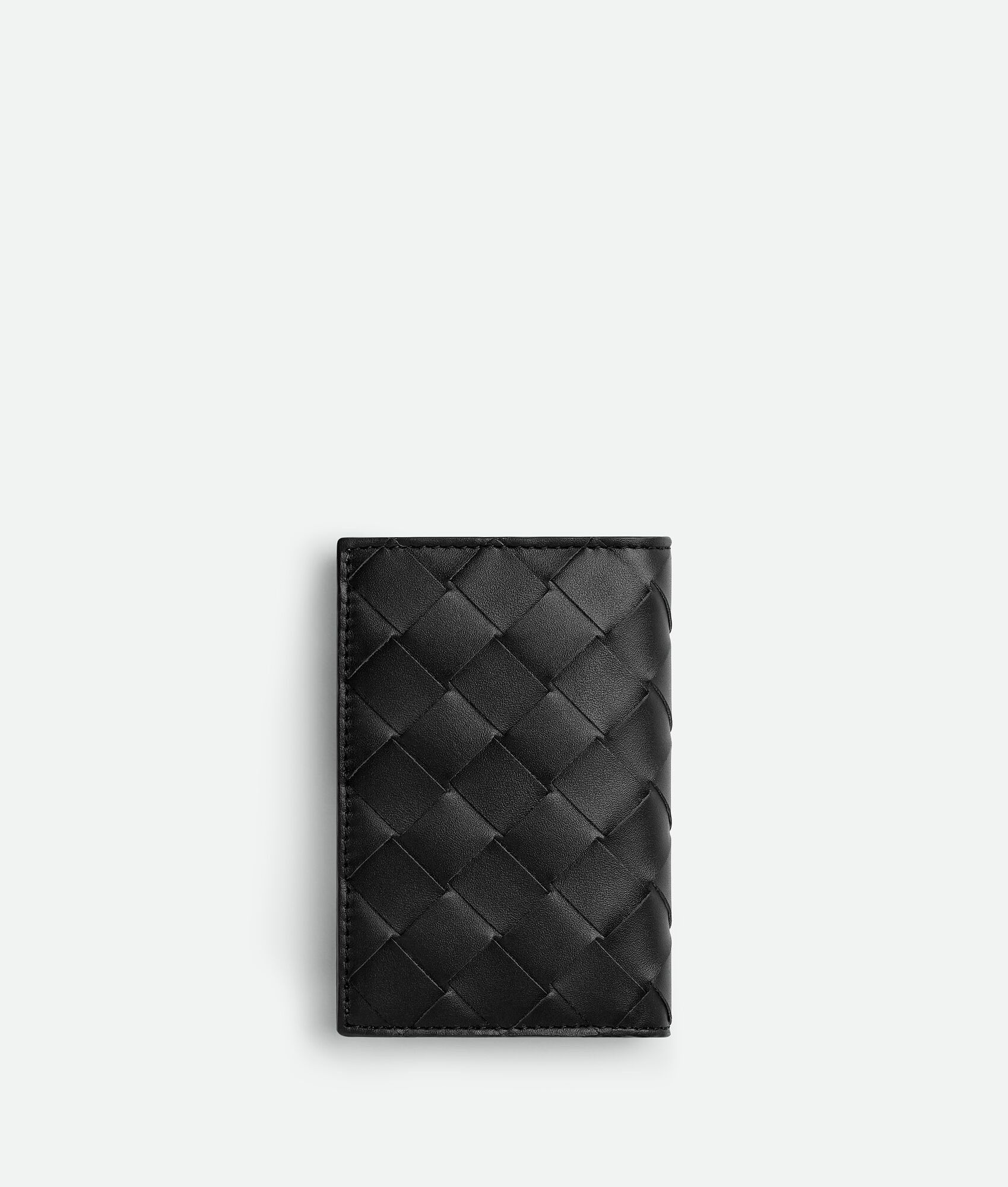 Bottega Veneta o1lf3ng10525 Size: OS / Intrecciato Flap Card Case in Black Size ONE SIZE - 3 Thumbnail