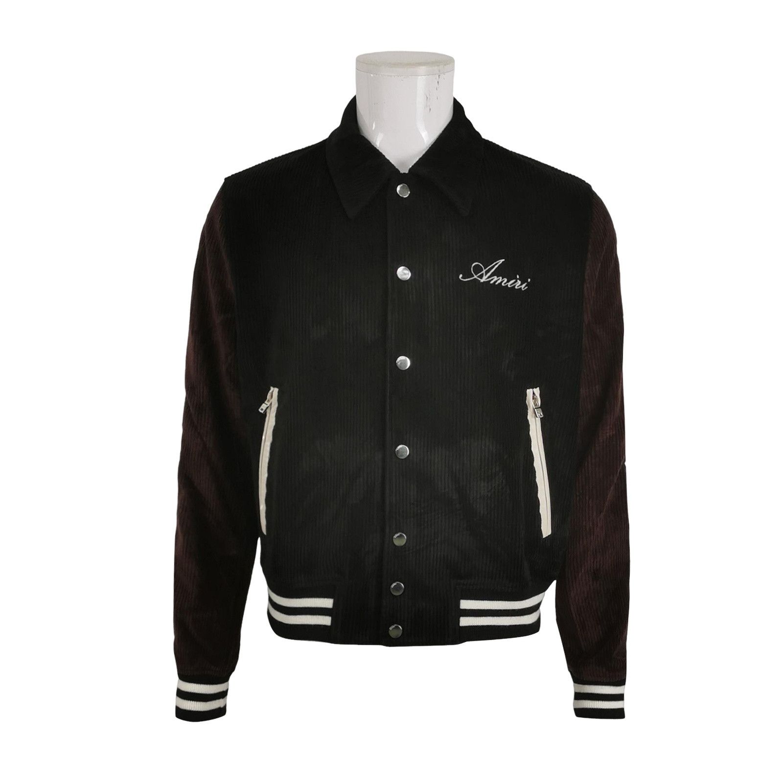 Amiri Amiri Corduroy Contrast Leather Trim Jacket Size 50 Size US M / EU 48-50 / 2 - 1 Thumbnail
