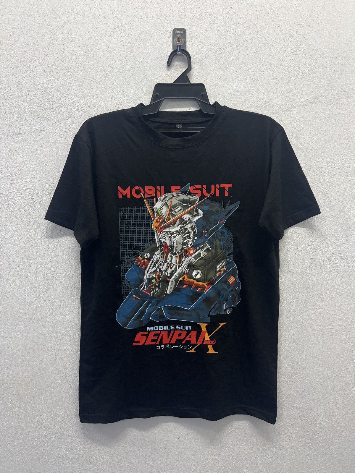 Anime × Edition Japan × Japanese Brand 🔥grailsale🔥 Anime GUNDAM MOBILE SUIT SENPAI X T.shirt Size US L / EU 52-54 / 3 - 1 Thumbnail