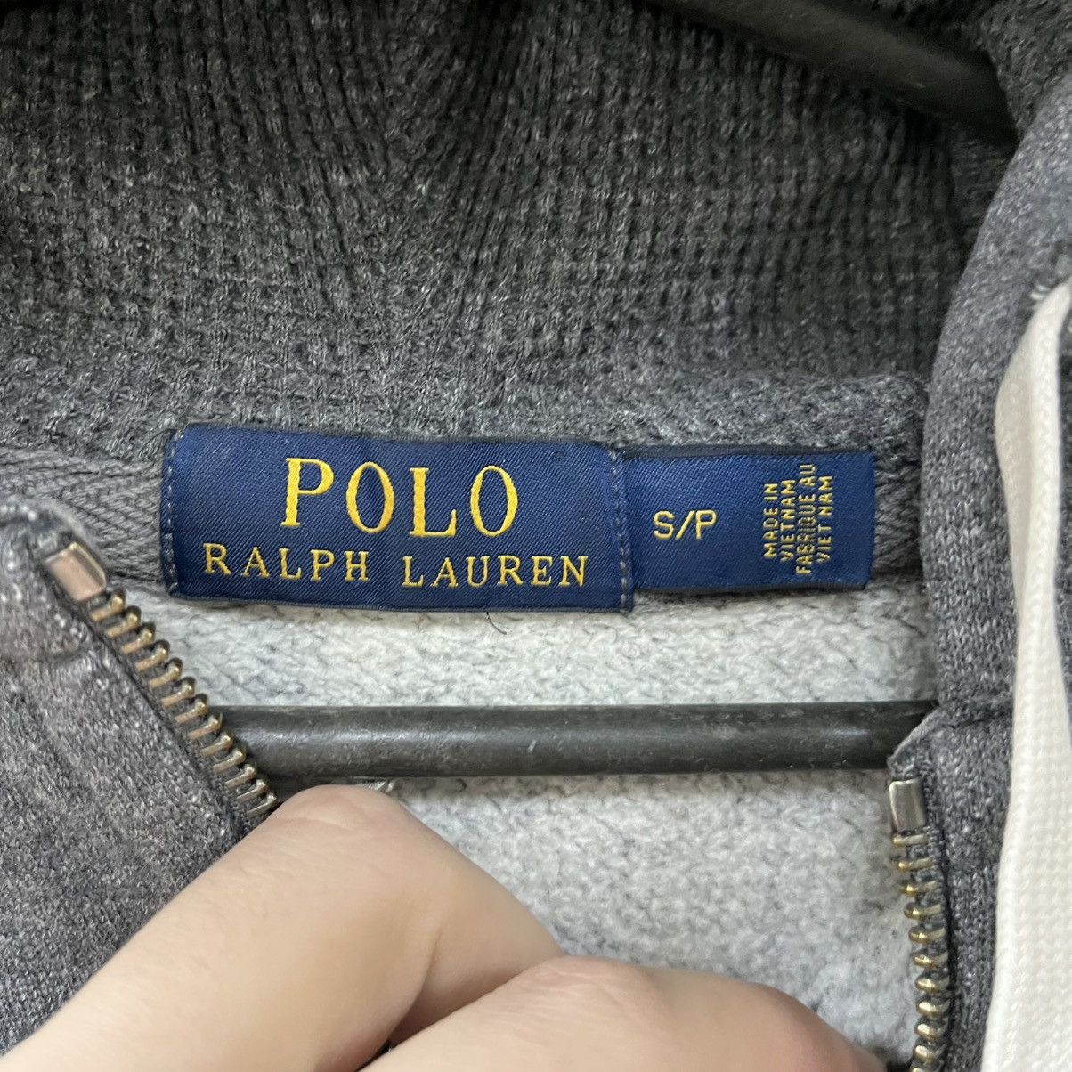 Polo Ralph Lauren Vintage Polo Ralph Lauren Zip Hoodie Y2k Size US S / EU 44-46 / 1 - 10 Thumbnail