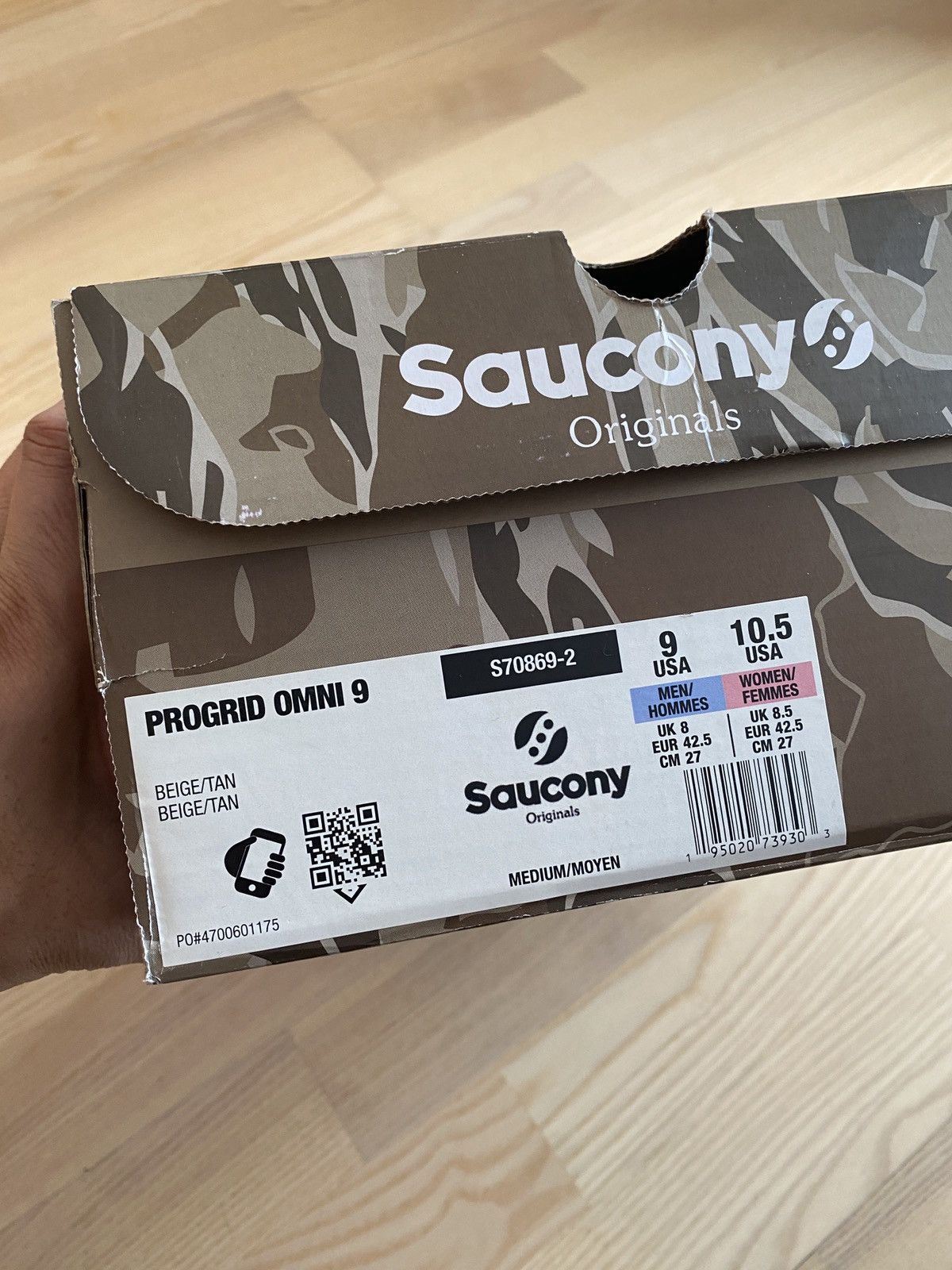 Saucony Saucony X Starcow ProGrid Omni 9 Armor “Desert” Size US 9 / EU 42 - 11 Thumbnail