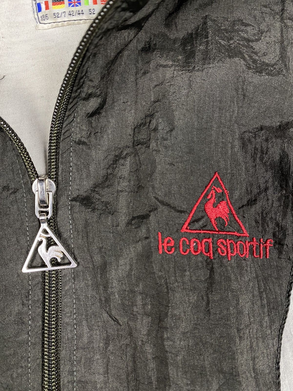 Le Coq Sportif Vintage 90s Le Coq Sportif Drill Track Top Jacket Retro Size US L / EU 52-54 / 3 - 8 Thumbnail
