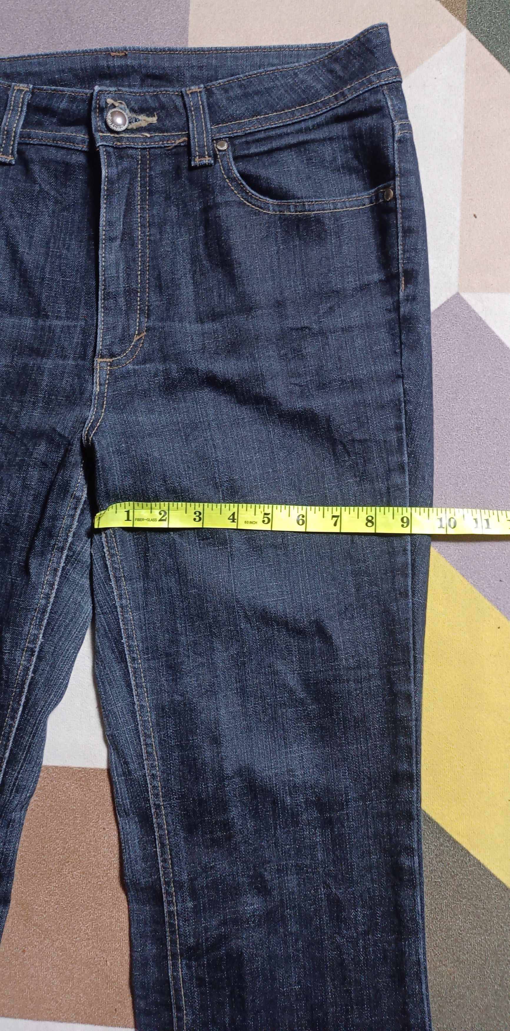Edwin × Japanese Brand × Jean Flare💥 Miss Edwin International Basic Denim Jeans Size 32" / US 10 / IT 46 - 15 Thumbnail