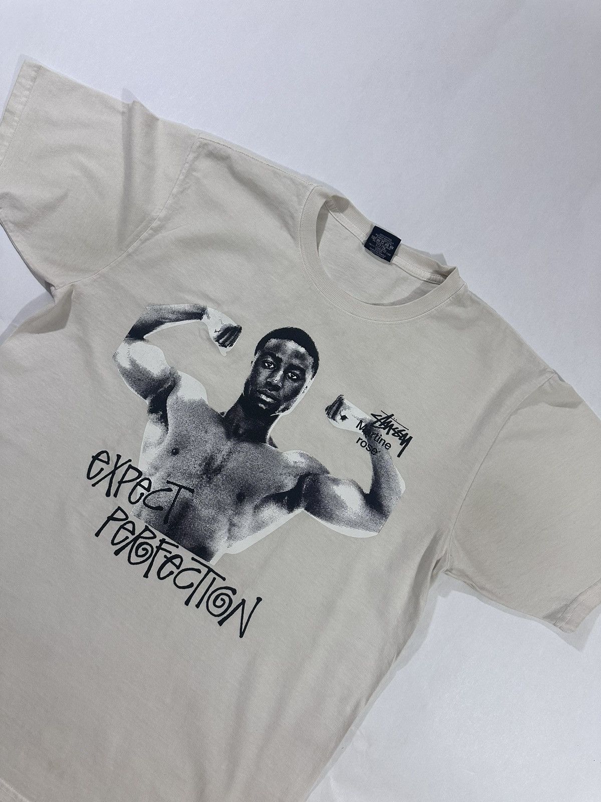 Martine Rose × Stussy Stand Firm Expect Perfection Tee Size US M / EU 48-50 / 2 - 3 Thumbnail
