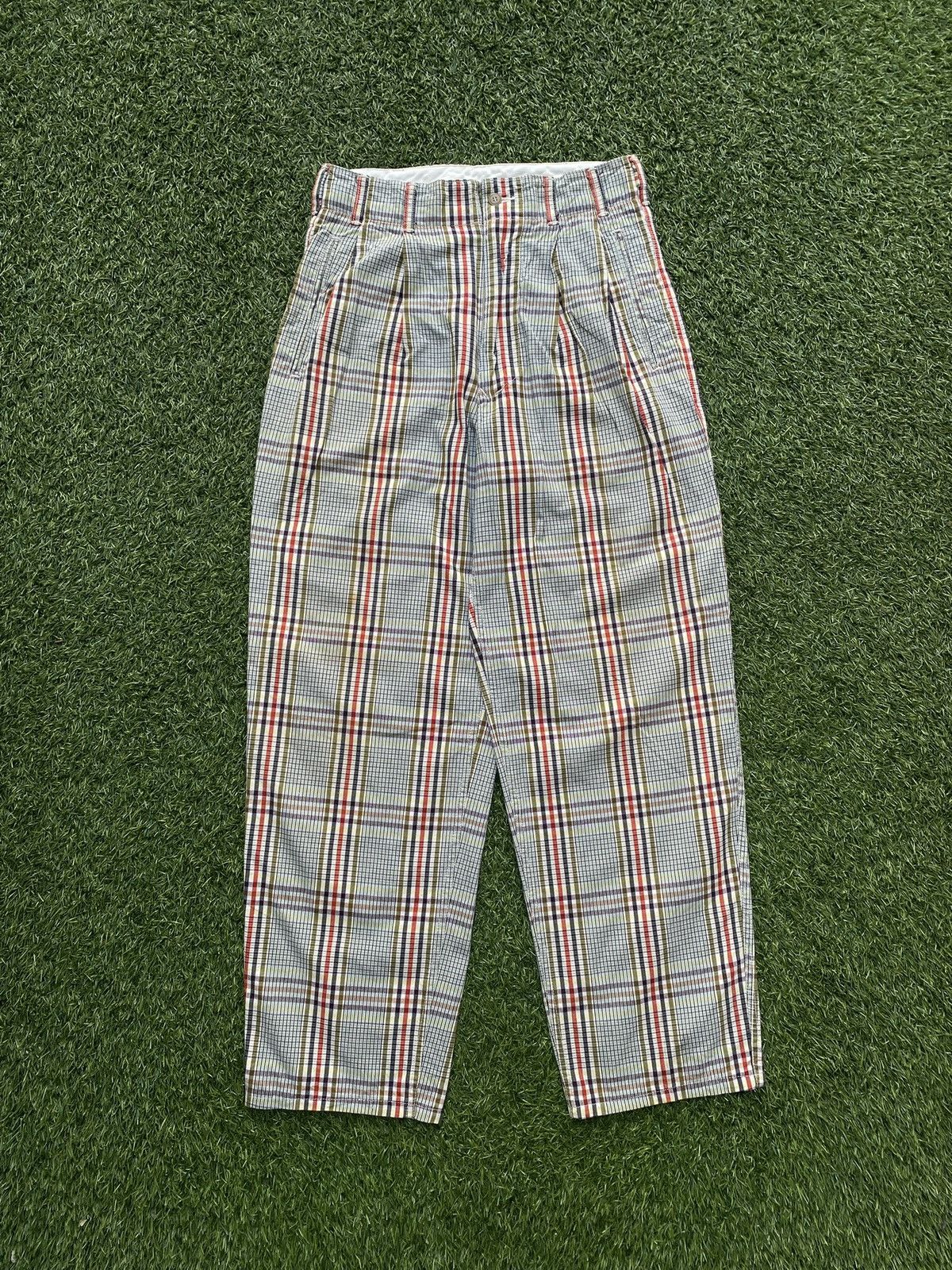 Nigel Cabourn Vintage Nigel Cabourn Plaid Pants Size US 30 / EU 46 - 2 Thumbnail