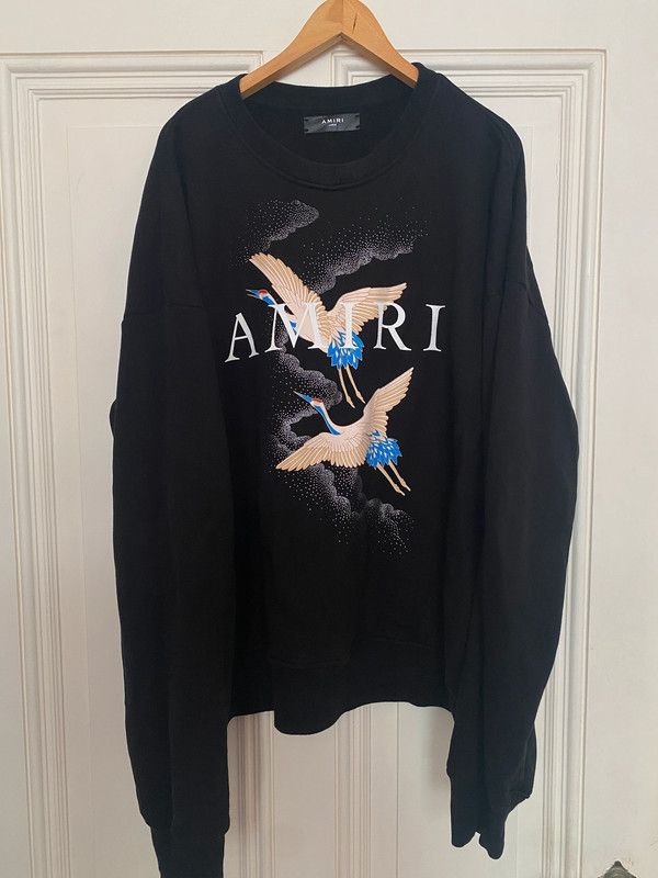 Amiri crane online sweatshirt