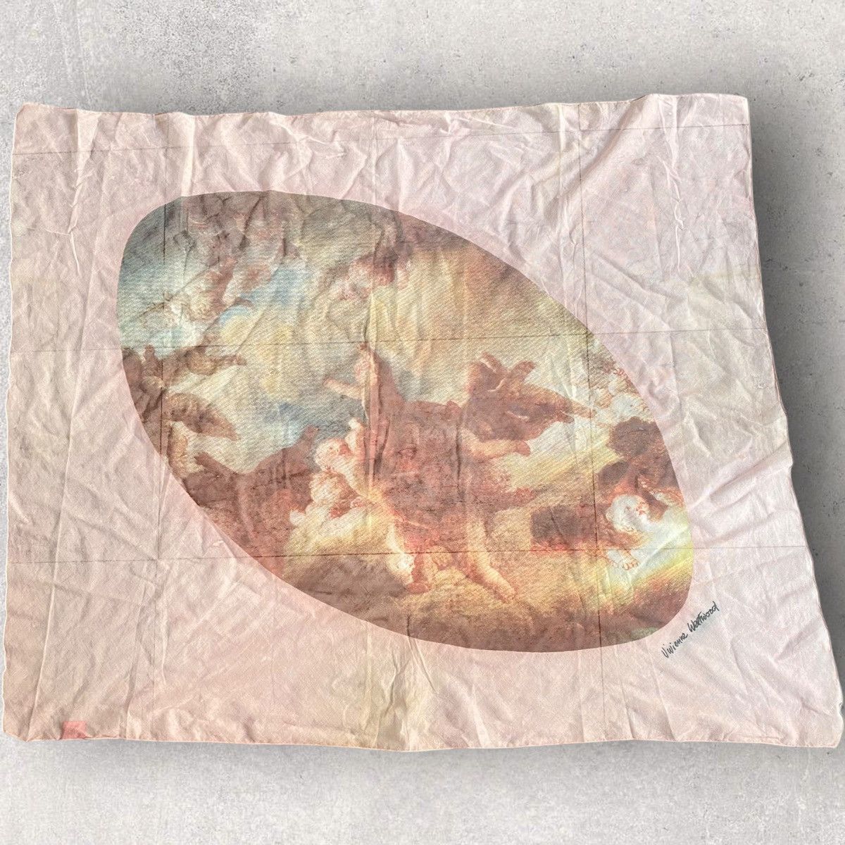 Vivienne Westwood Rare Swarm Of Cupid Sheer Mesh Scarf Size ONE SIZE - 1 Thumbnail