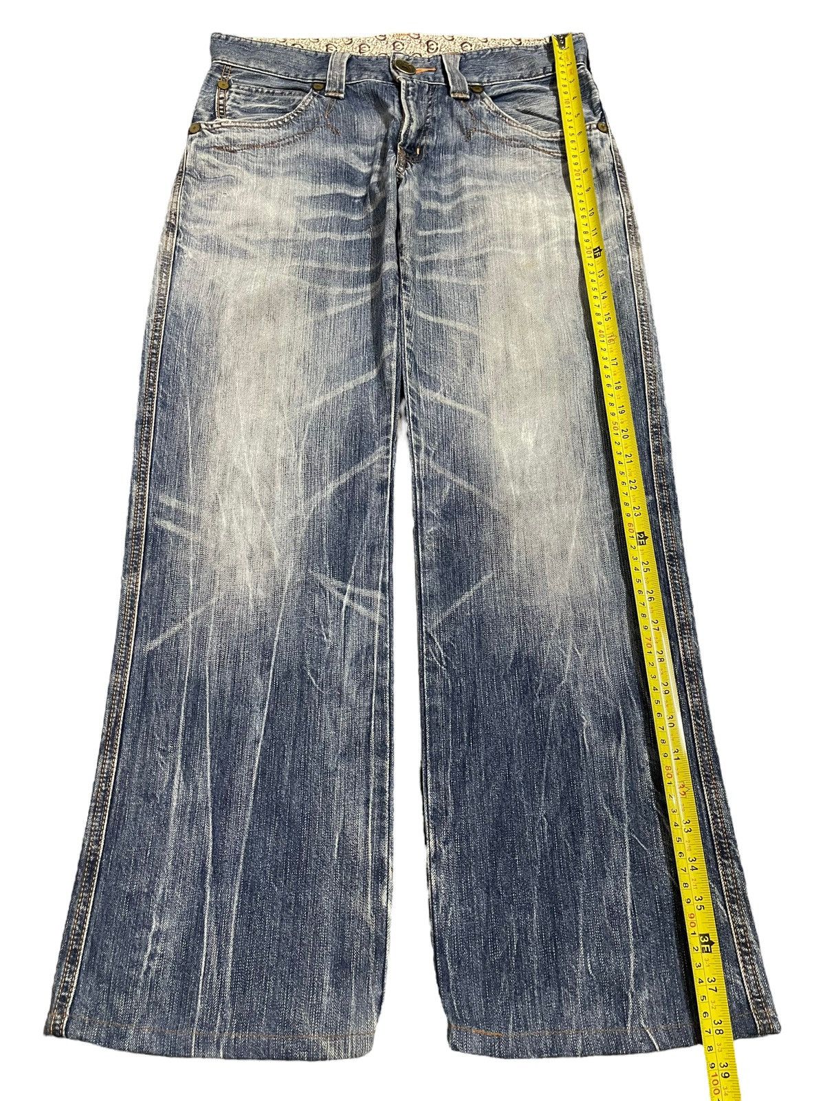 Edwin Vintage Edwin Blue Trip Thunder Wash Style Baggy Jeans Size US 32 / EU 48 - 12 Thumbnail