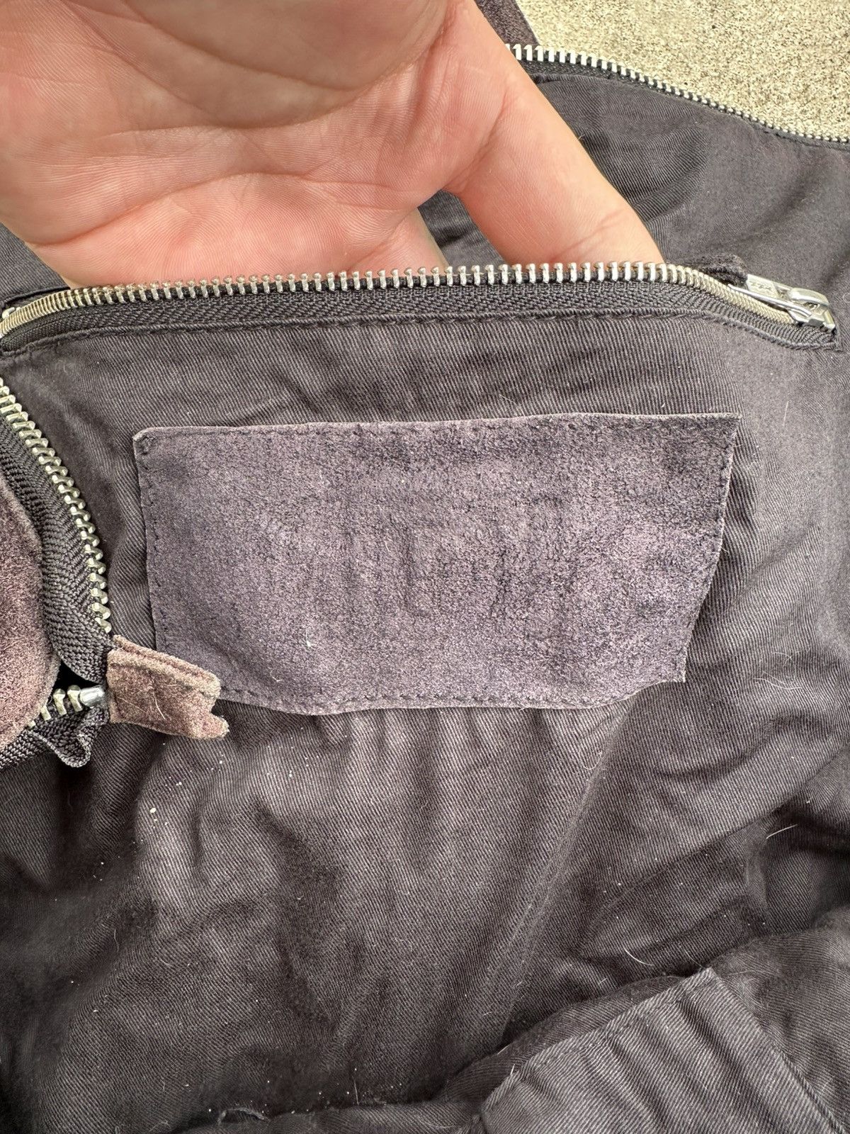 MDK MIRANDA KALOUDIS MDK suide avant garde bag Size ONE SIZE - 8 Thumbnail