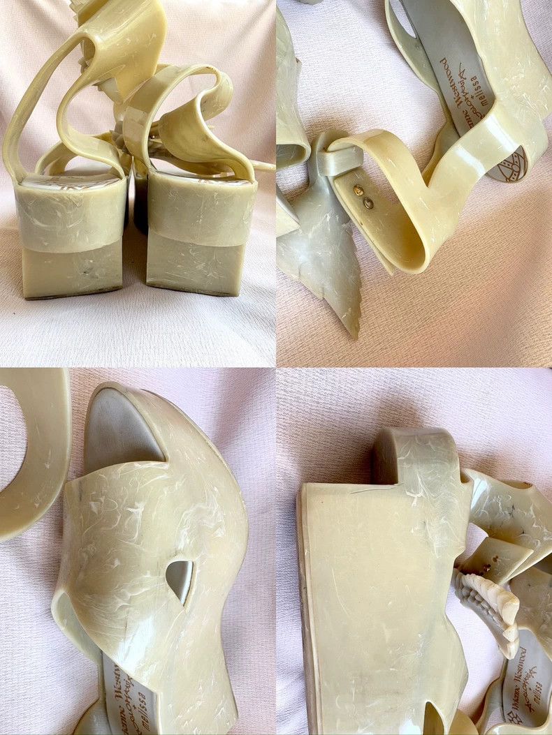 Vivienne Westwood Vivienne Westwood Marble winged rocking shoes Size US 8.5 / IT 38.5 - 8 Thumbnail
