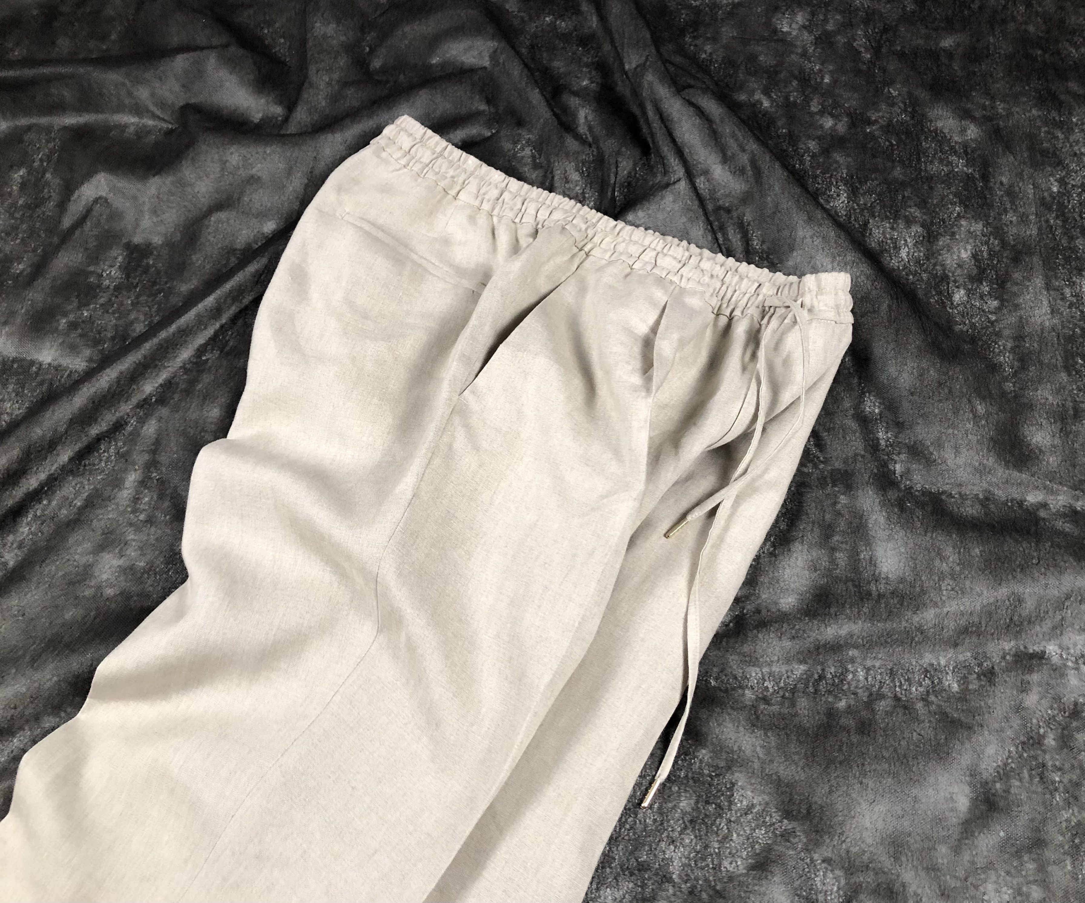 Other Briglia Wimbledons Pure Linen Trousers Size US 36 / EU 52 - 2 Thumbnail
