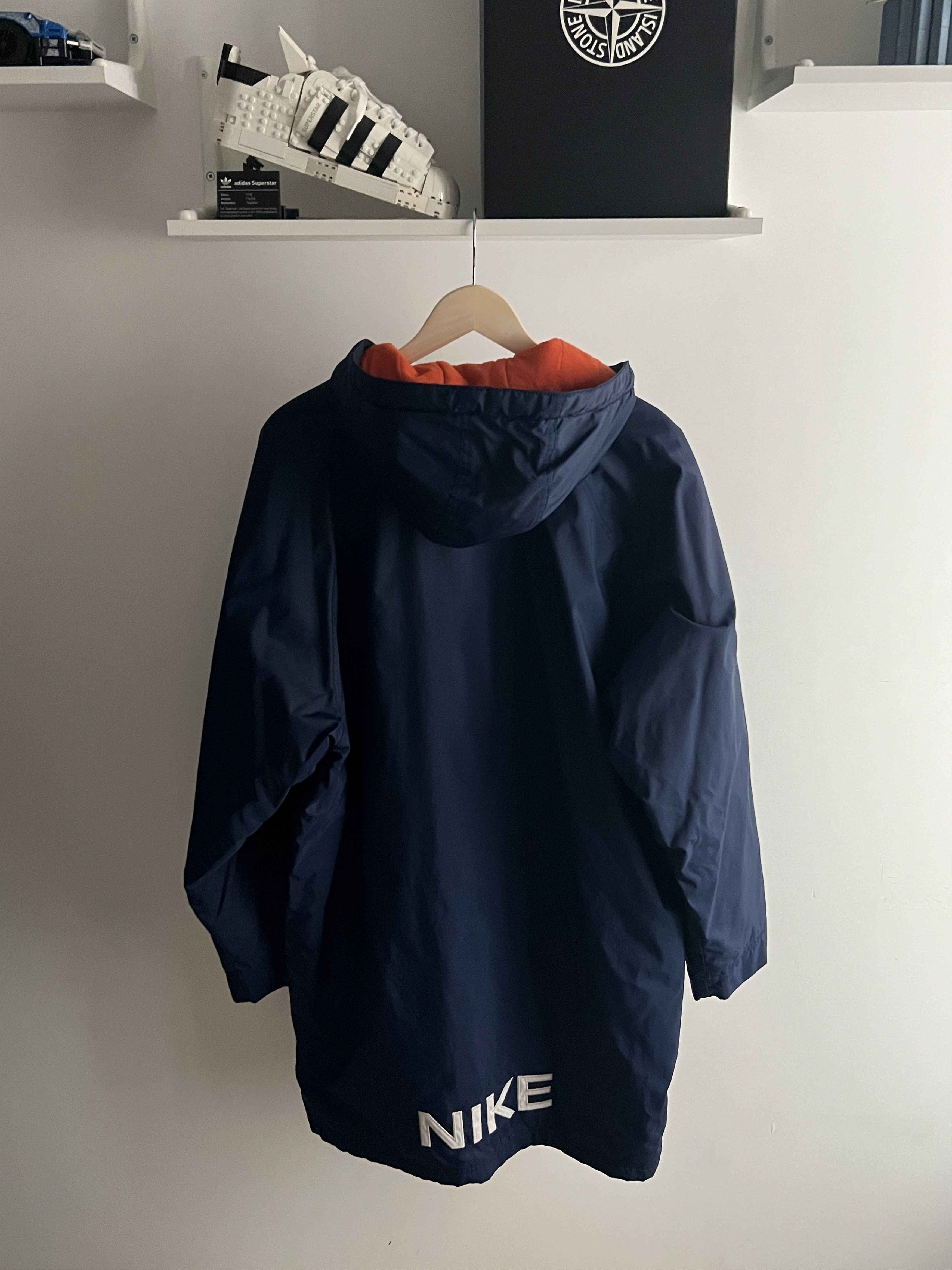 NBA × Nike × Vintage Parka Jacket Nike NBA Basketball Vintage 90s Rare Size US L / EU 52-54 / 3 - 8 Thumbnail