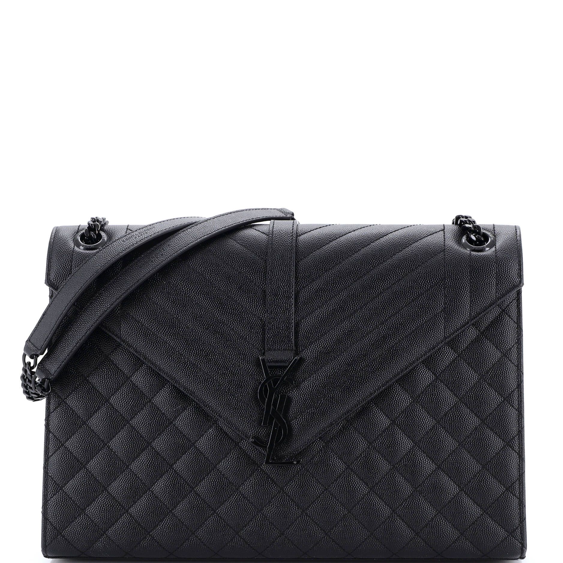Saint Laurent Paris Classic Monogram Envelope Satchel Size ONE SIZE - 1 Thumbnail