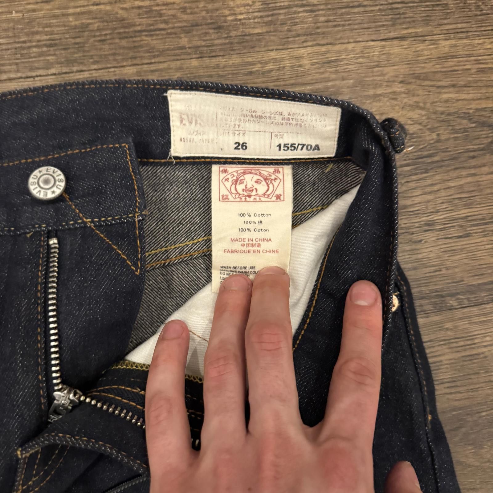 Evisu Evisu Daicock Jeans Size 26" / US 2 / IT 38 - 4 Thumbnail
