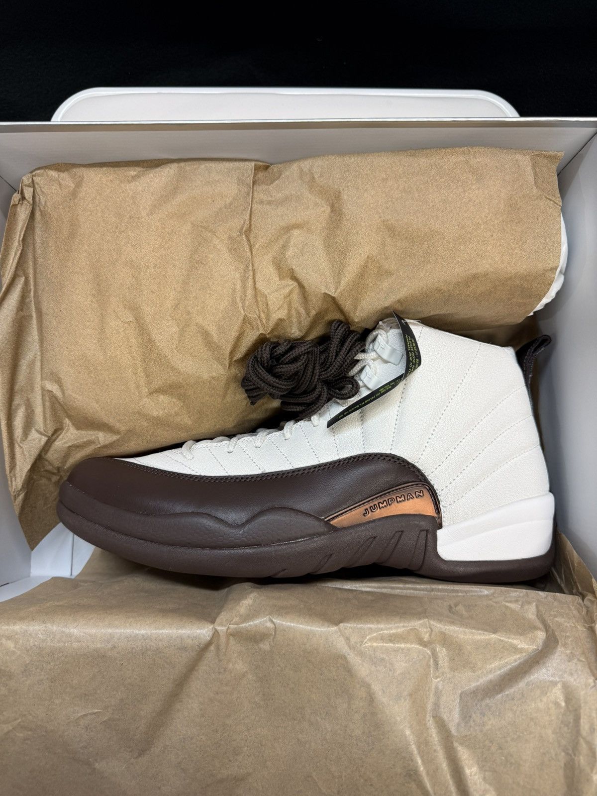 Jordan Brand Jordan 12 Retro Sole Fly SP “Cafecito” Size US 10 / EU 43 - 1 Thumbnail