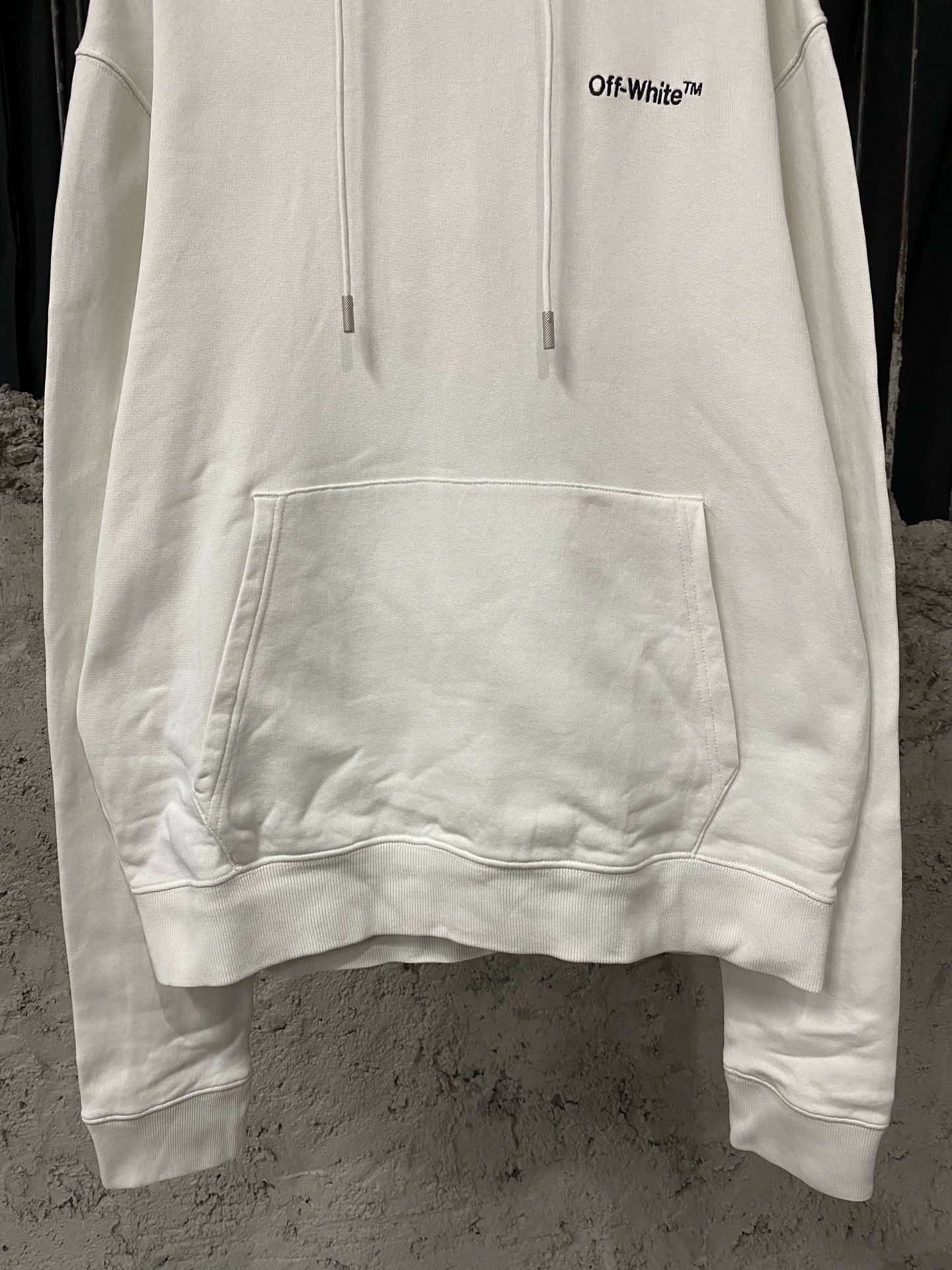 Off-White Ow sweatshirt hoodie M 95% new Size M / US 6-8 / IT 42-44 - 4 Thumbnail