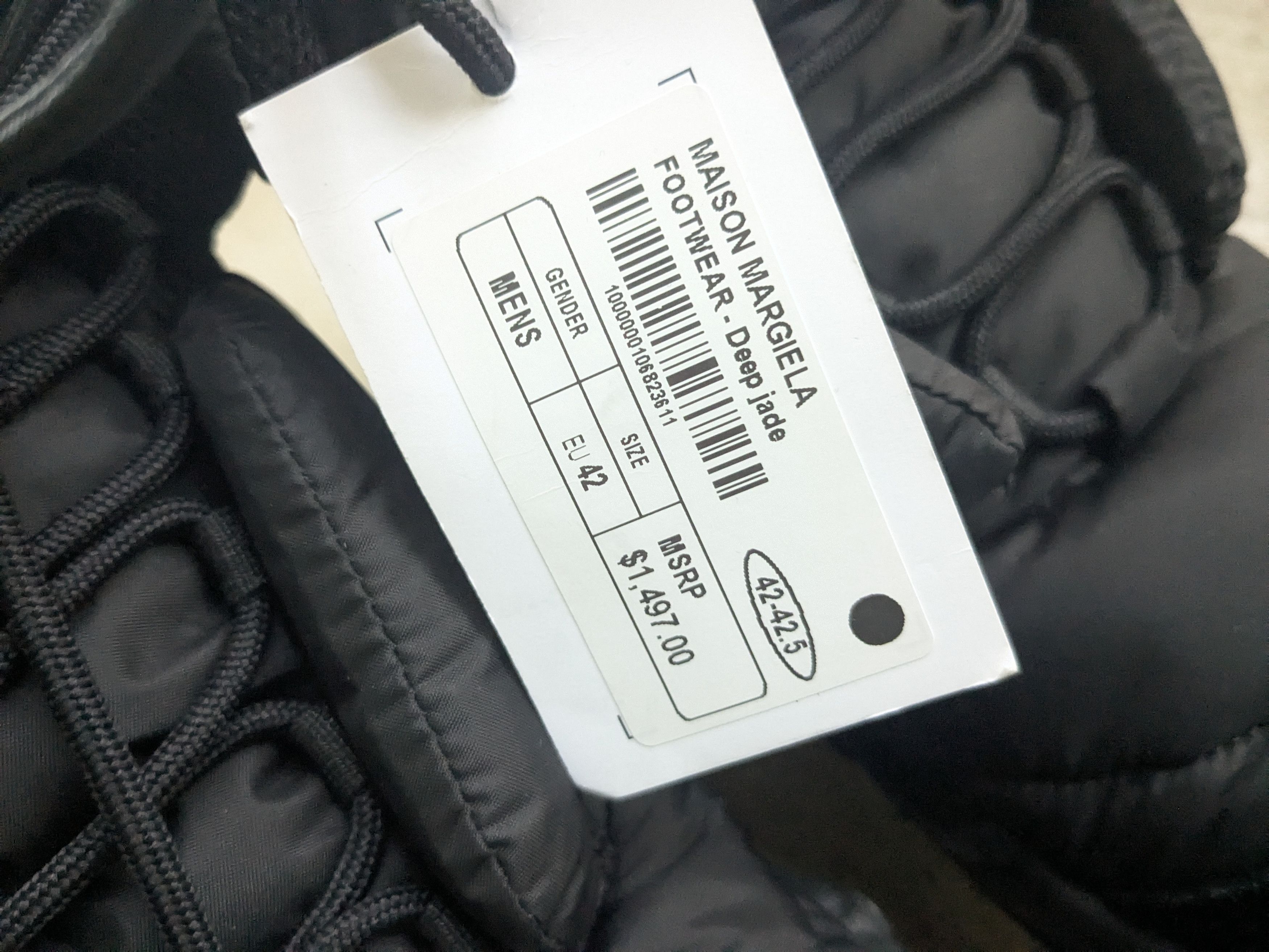 Maison Margiela Maison Margiela New Future High Tops Black 10 43 Nylon Size US 10 / EU 43 - 4 Thumbnail