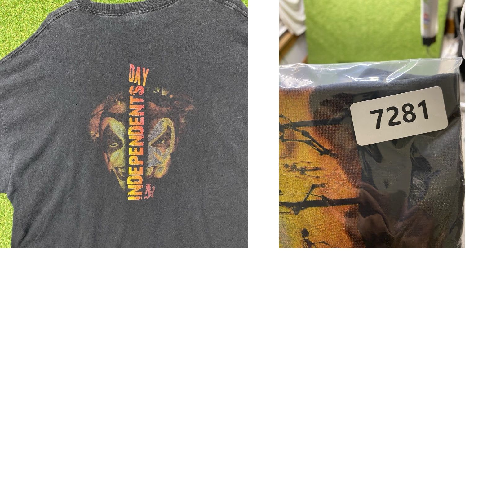 Gildan VINTAGE ICP Shirt Mens 3XL Insane Clown Posse Tee Independence Day Twisted Shirt 3XL Black 90s Band Music Festival Mens Tee Size US XXL / EU 58 / 5 - 9 Thumbnail